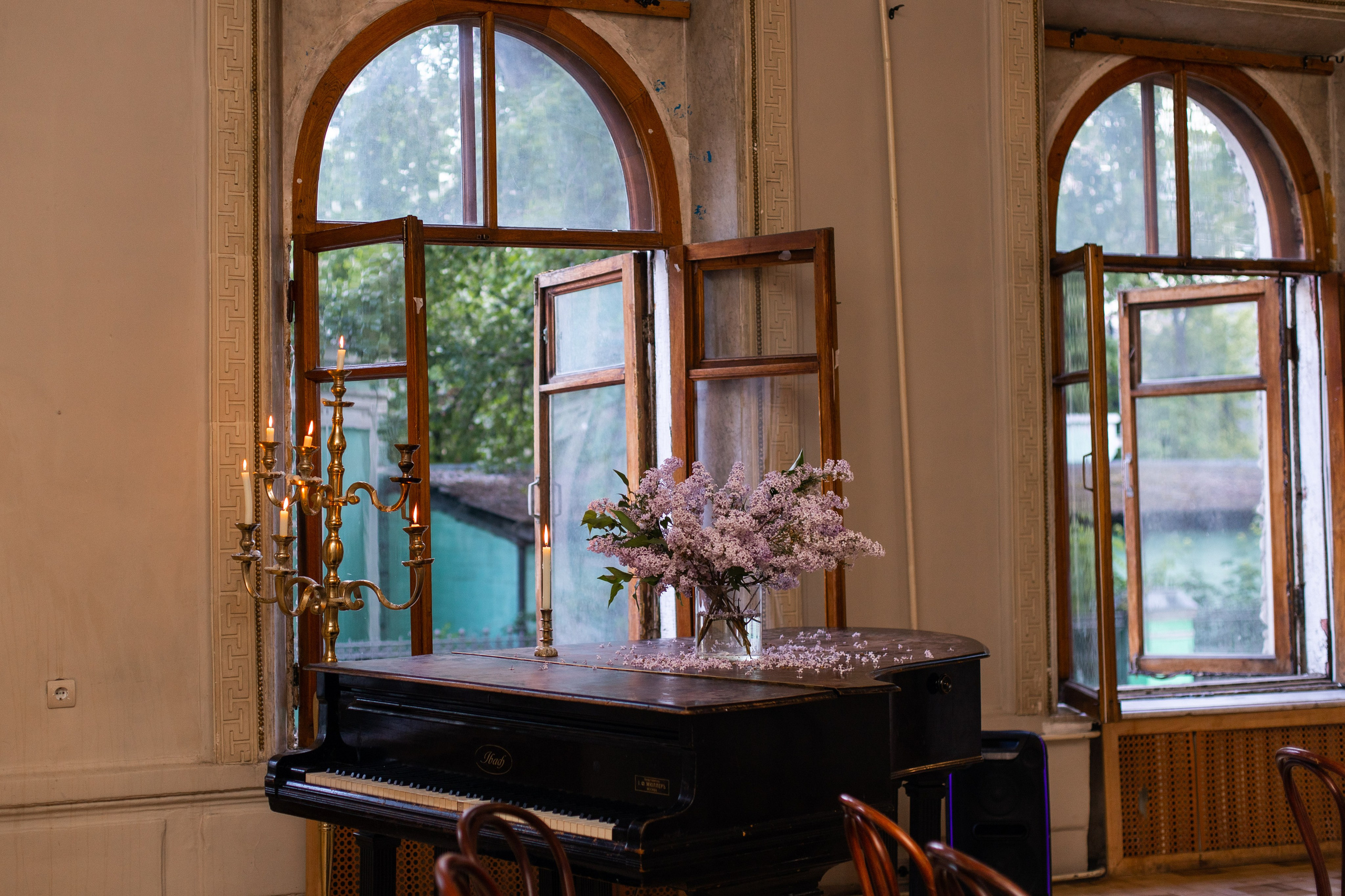 Кинопоказ в особняке. Фотограф в Москве Десятова Ксения