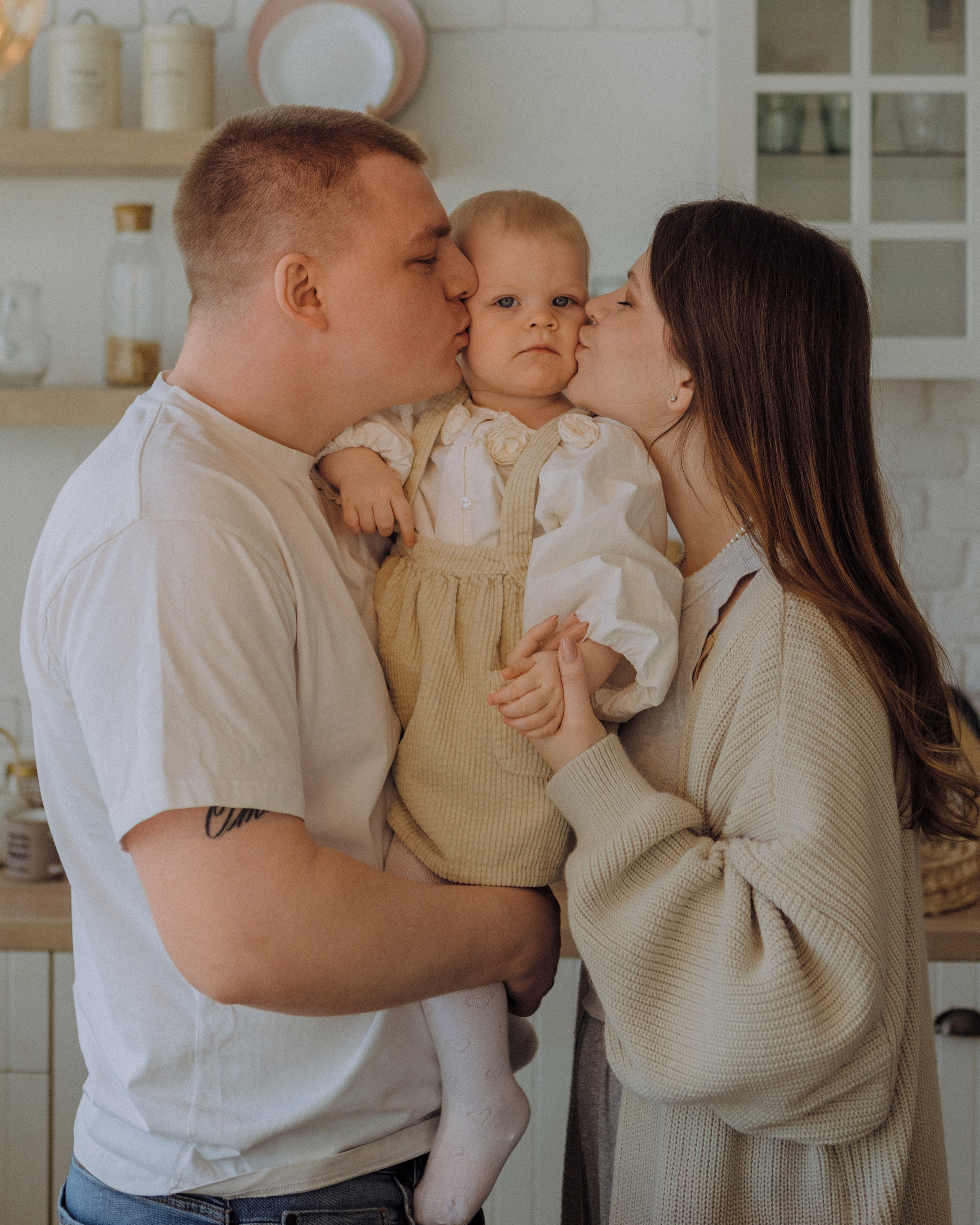 Кристина, Александр и Мия. Портретный фотограф в Москве Анастасия