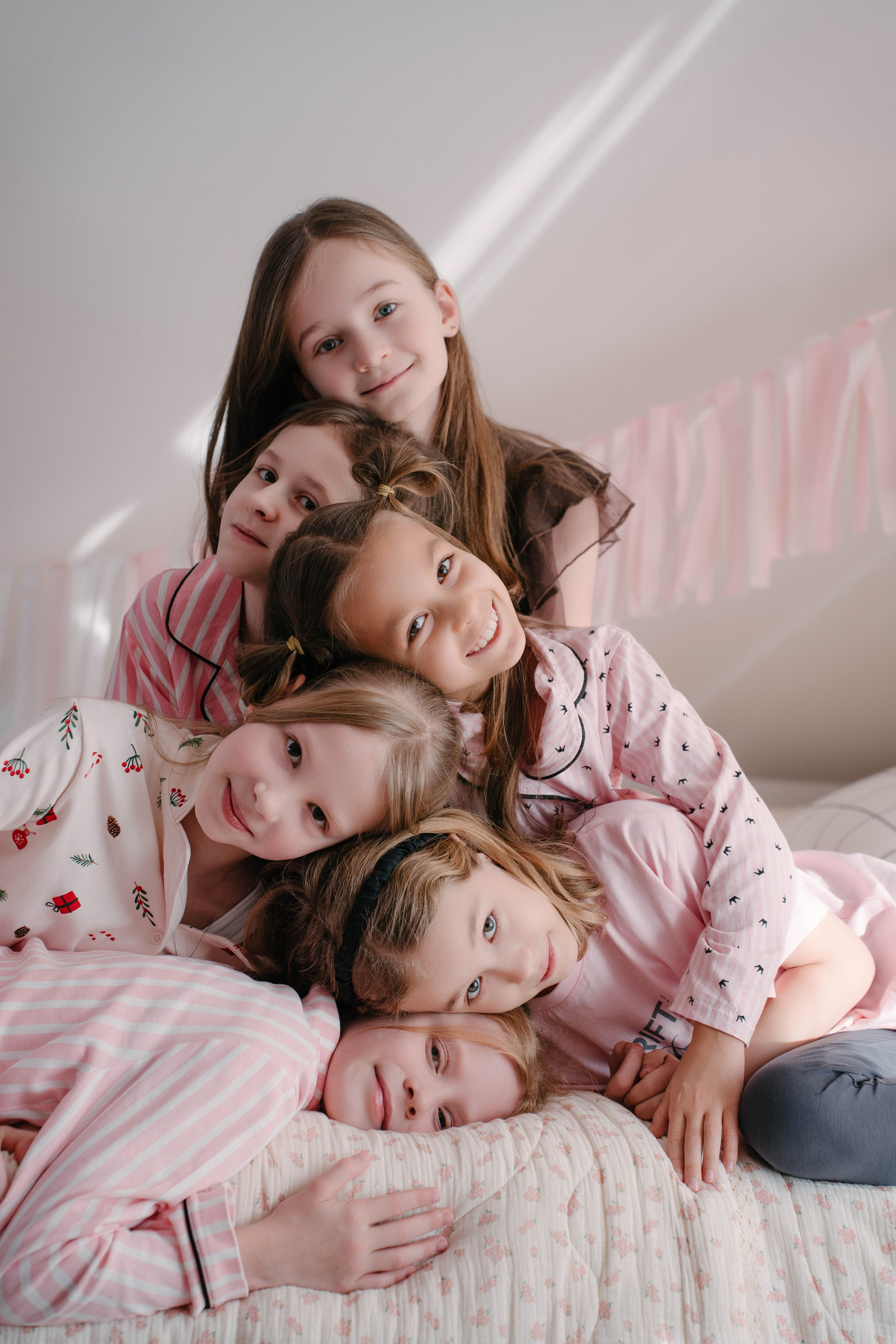 Пижамная вечеринка Варе 9 лет. Свадебный и семейный фотограф в Воронеже Анастасия Бойко