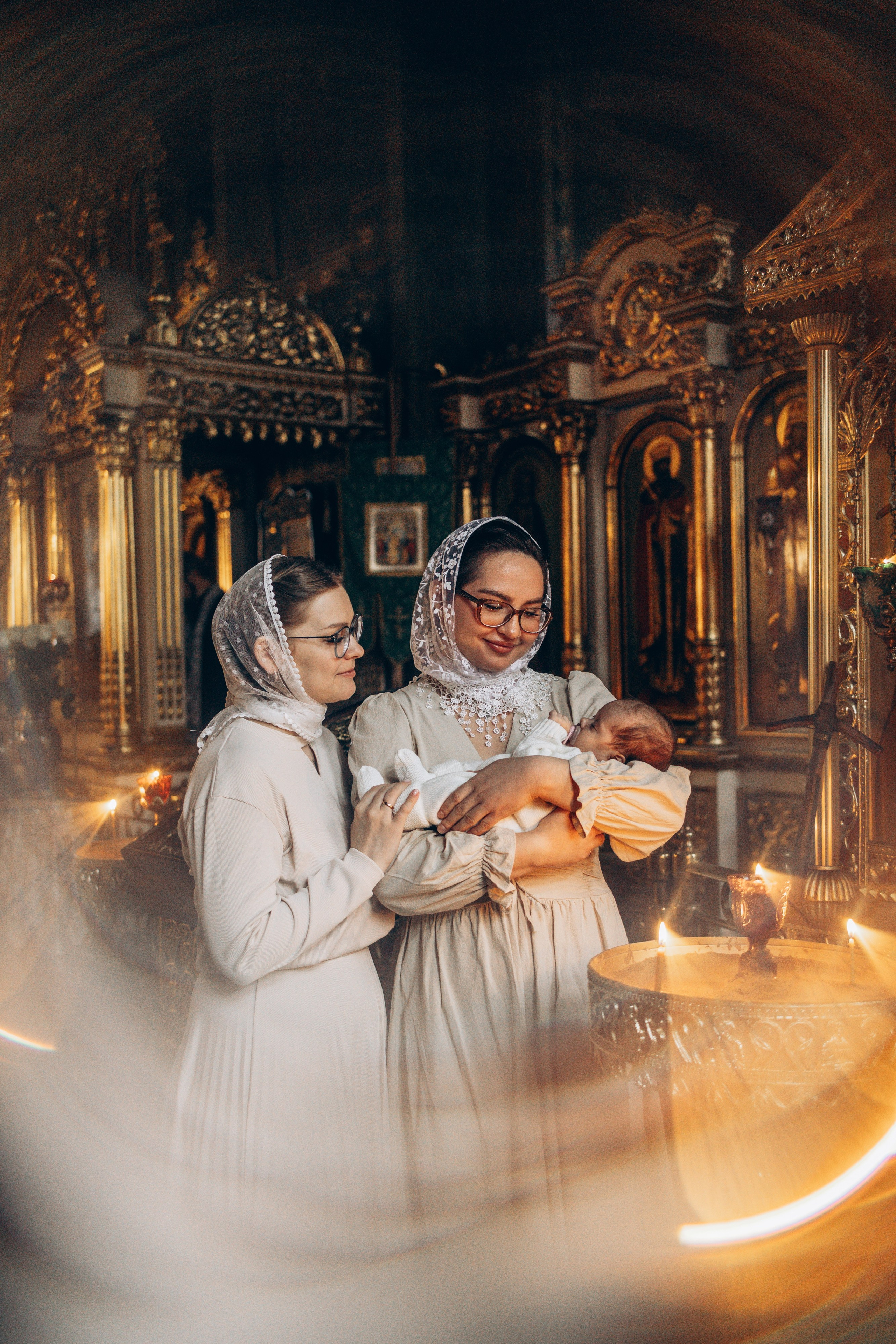 Крещение в Храме Воскресения Словущего в Даниловской Слободе. Главная