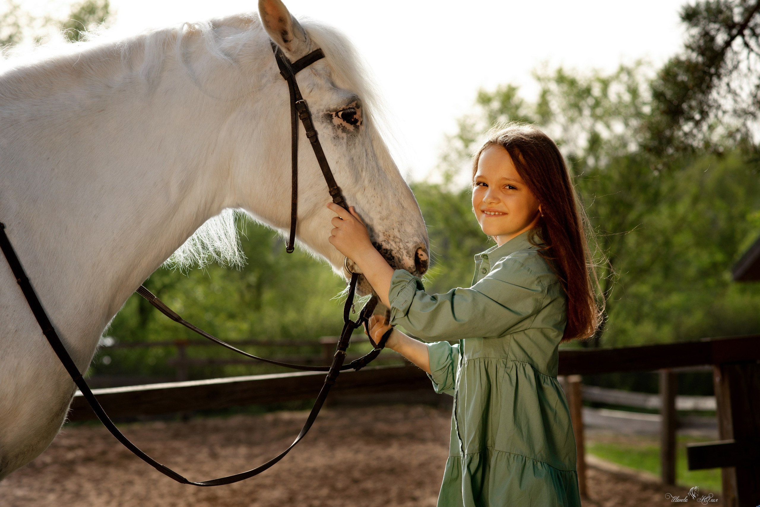 Каролина и Чингиз. Конный фотограф в Саратове Юлия Иванова