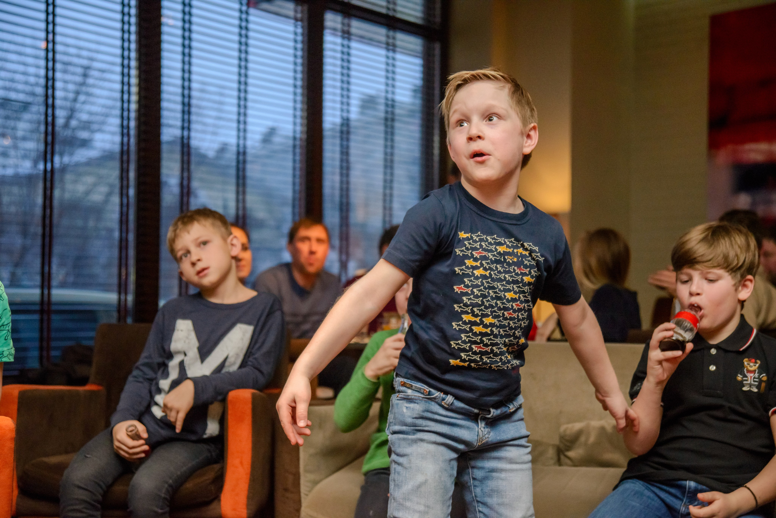 Детский день рождения в ресторане