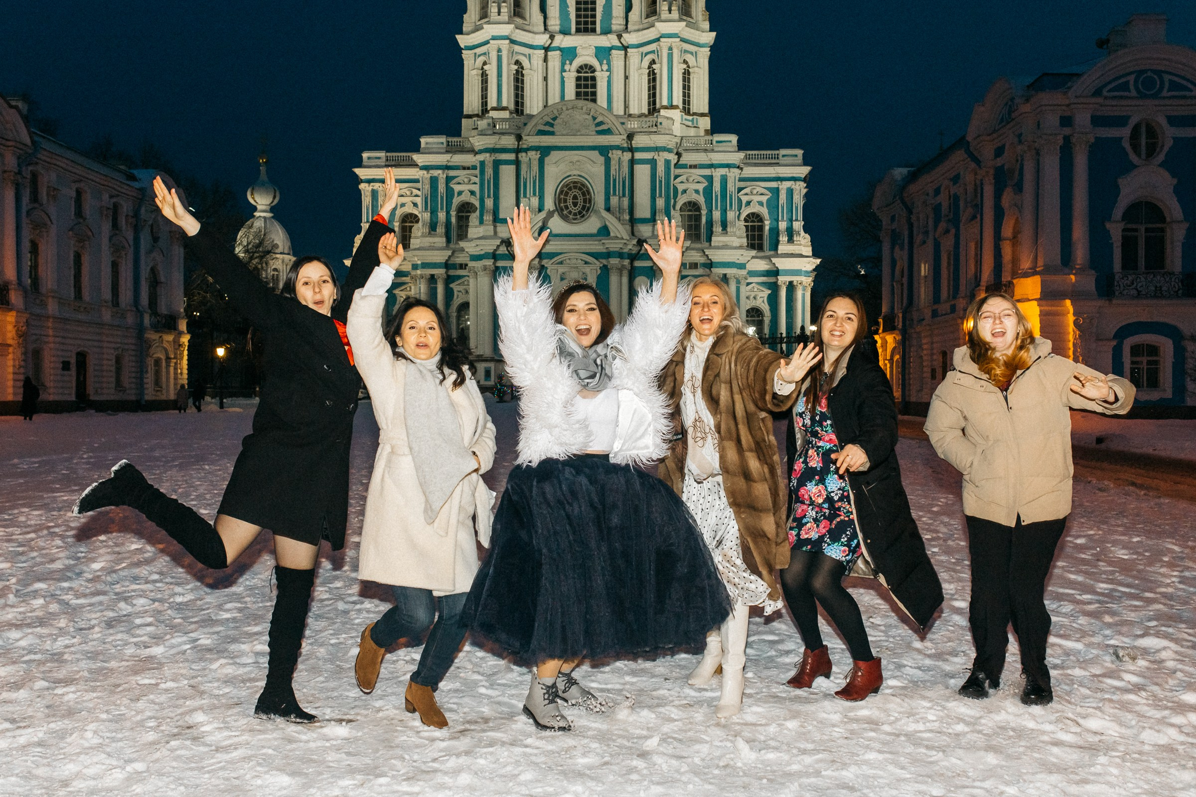 Портфолио в стиле девичника