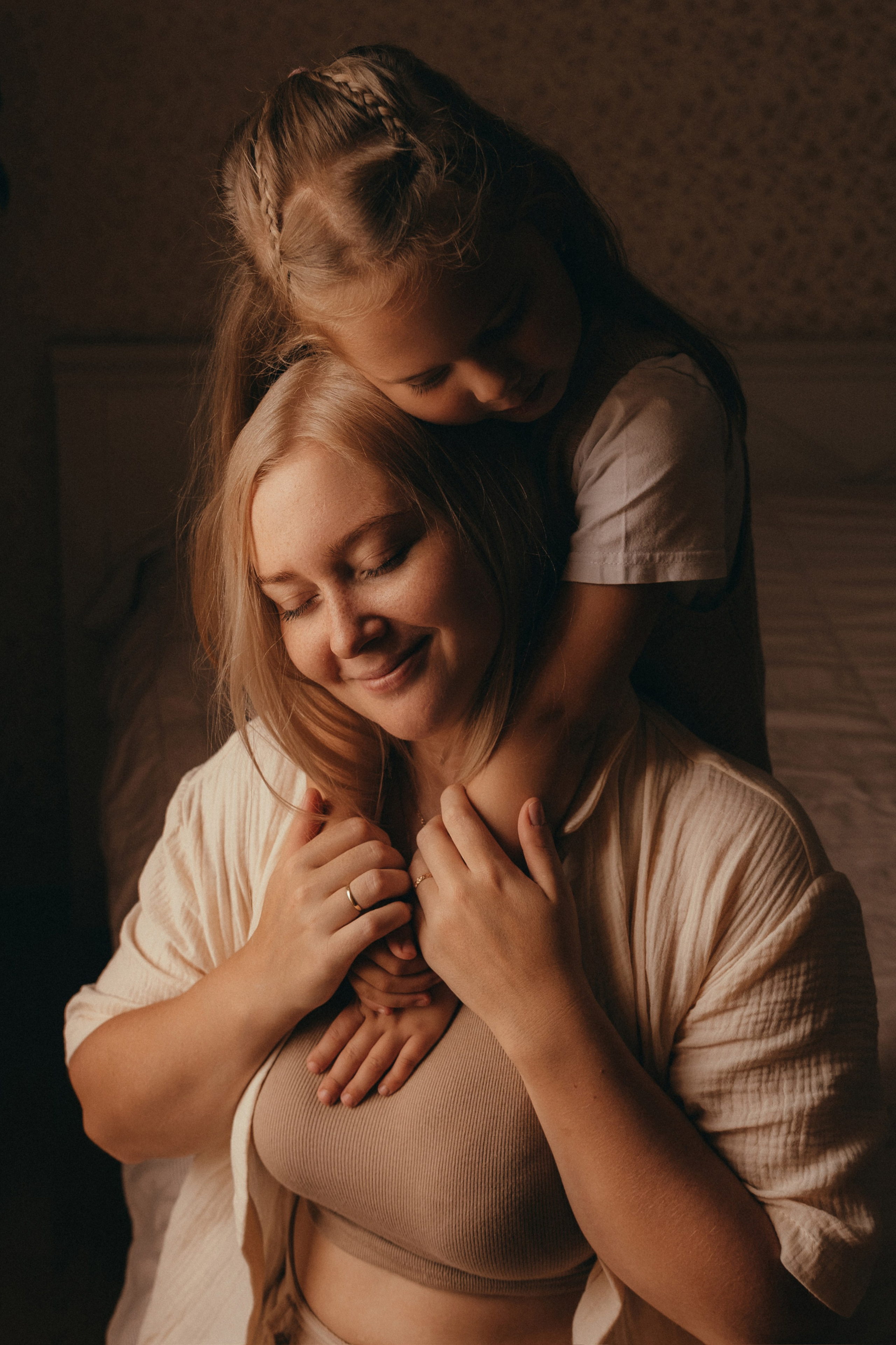 Настя, Саша и Гриша. Семейный фотограф • Домашние съемки в Нижнем Новгороде