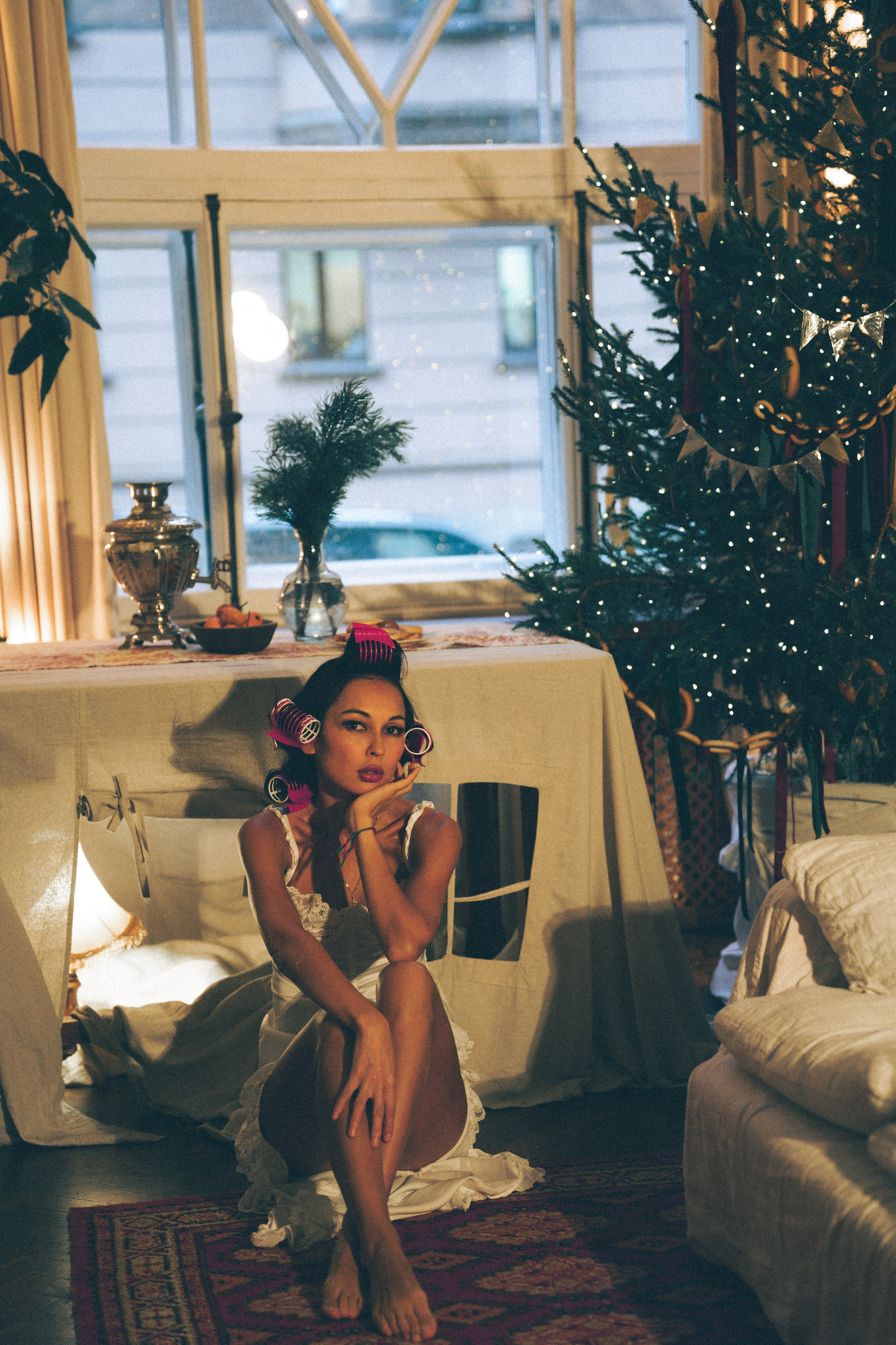 ФОТОСЕСИИЯ К НОВОМУ ГОДУ В АТМОСФЕРНОЙ СТУДИИВ ЦЕНТРЕ ПИТЕРАИ ВИНТАЖНЫЙ ОБРАЗ. Профессиональный фотограф, Санкт-Петербург — Виктория Богомолова