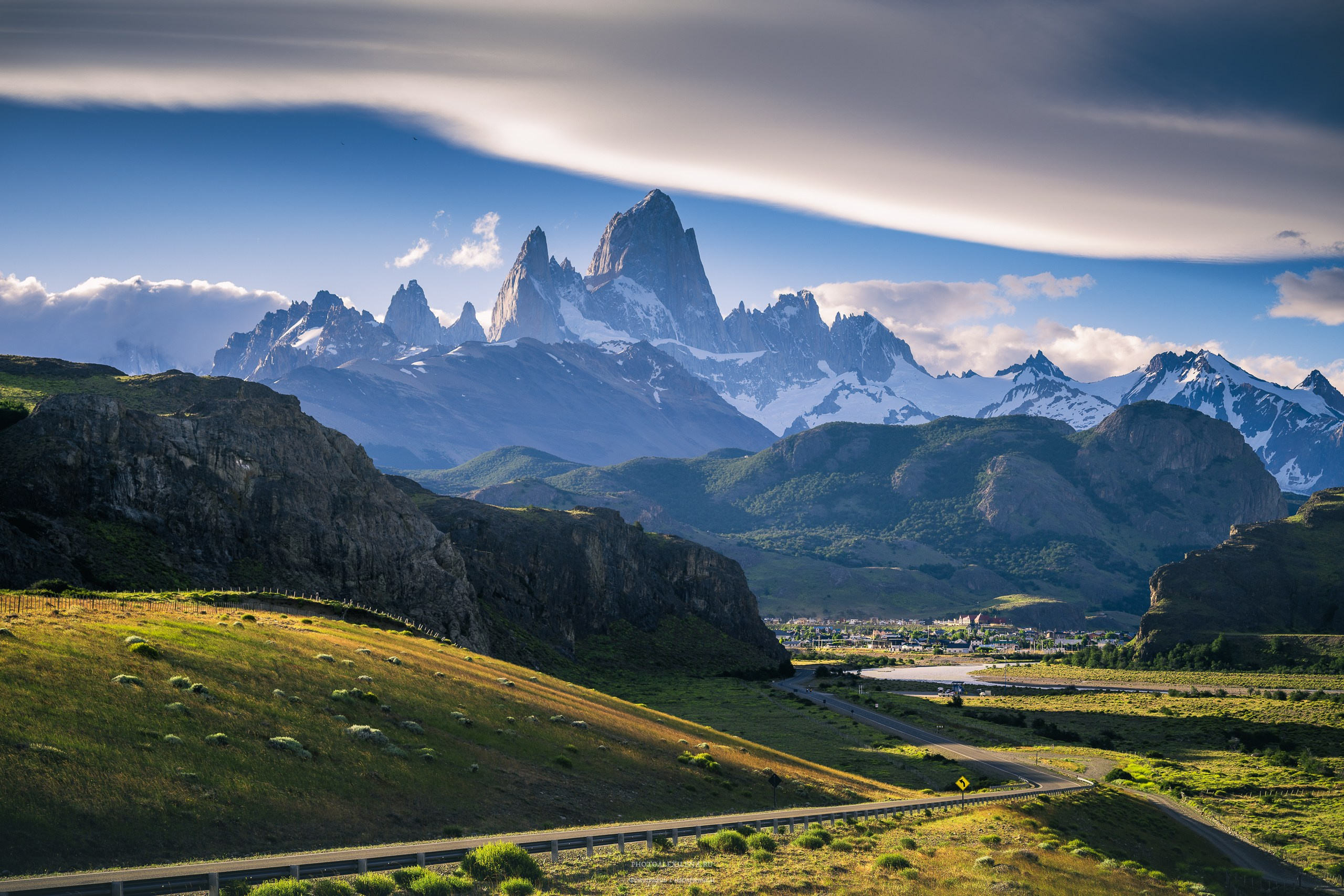 Эль-Чальтен и Фицрой. Авторская фотография для интерьеров