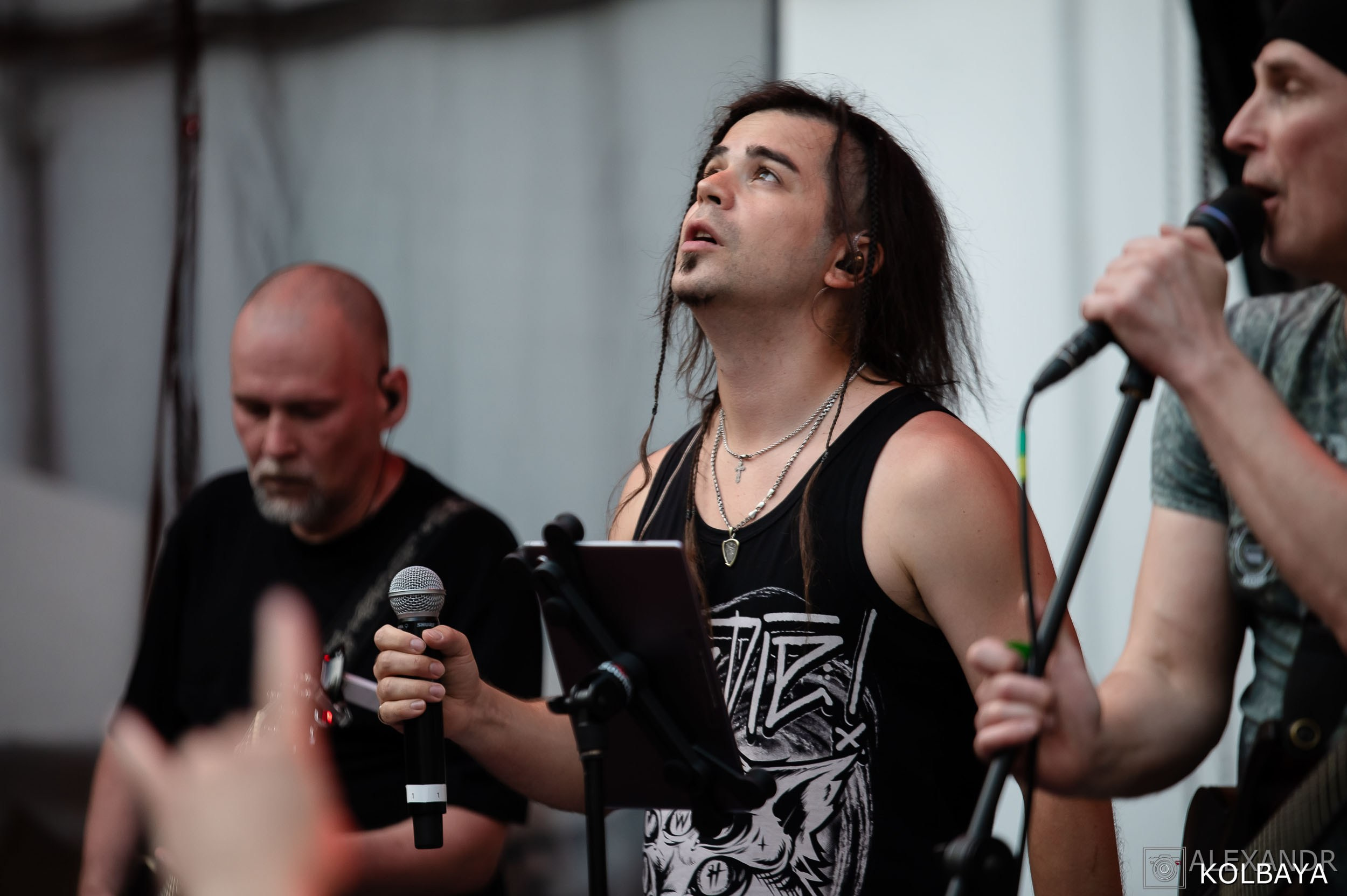 Фоторепортаж с мэшап концерта группы Черный Обелиск 4 июля 2024 года. Концертный и театральный репортажный фотограф в Москве Александр Колбая