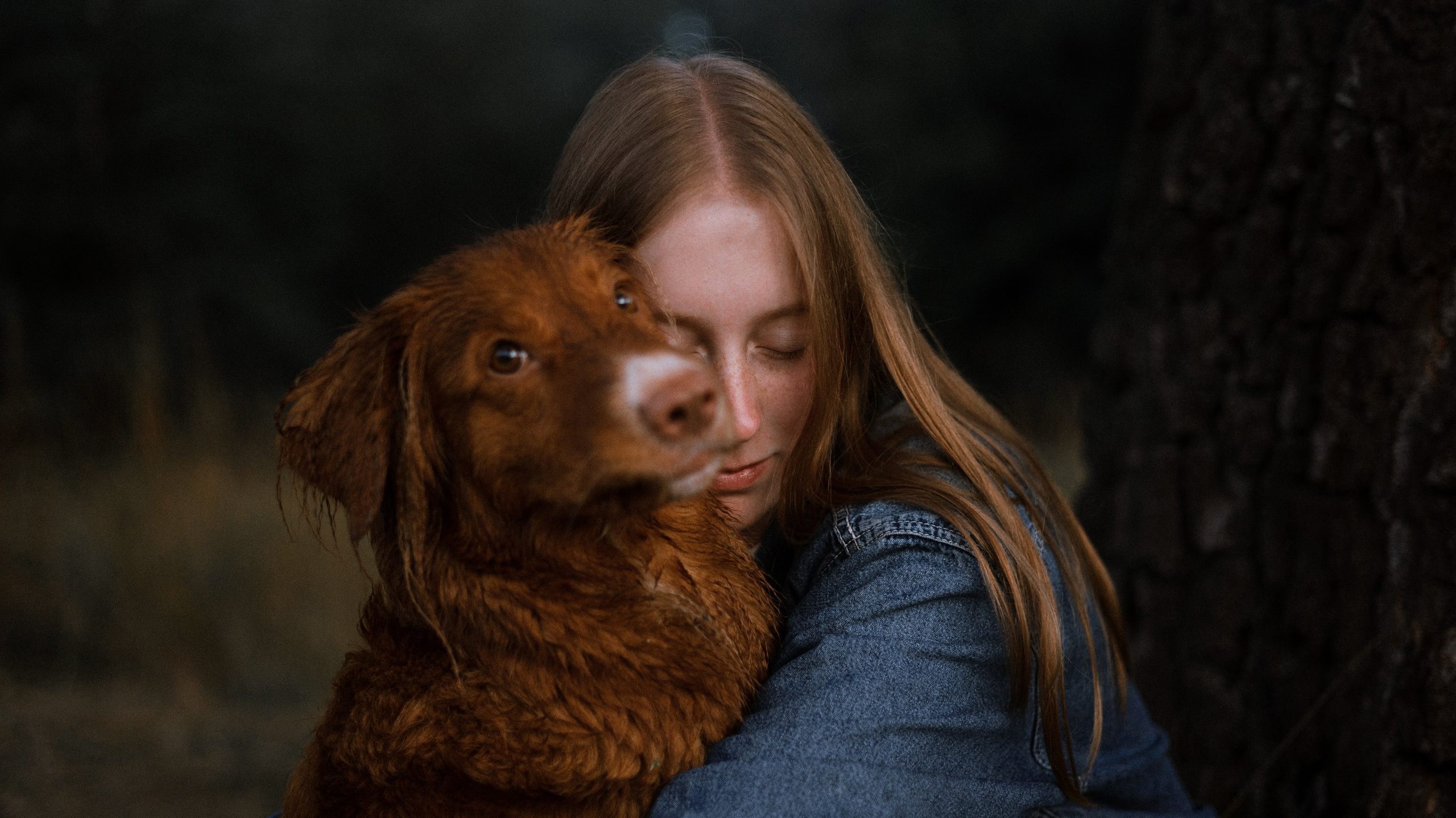 Ксюша и Мэди. Фотограф-анималист Богданова Полина