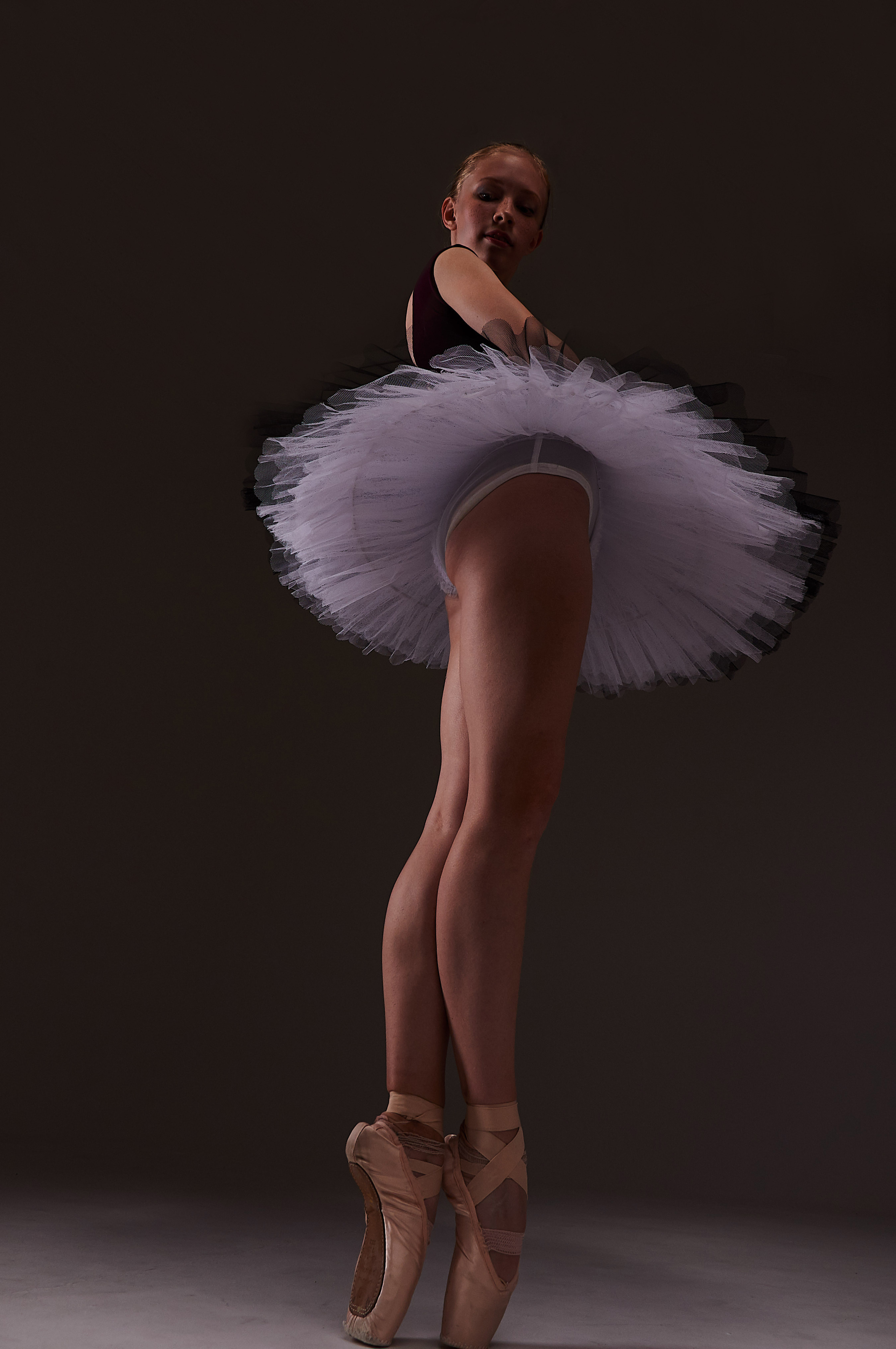 балерина в пачке, балерина