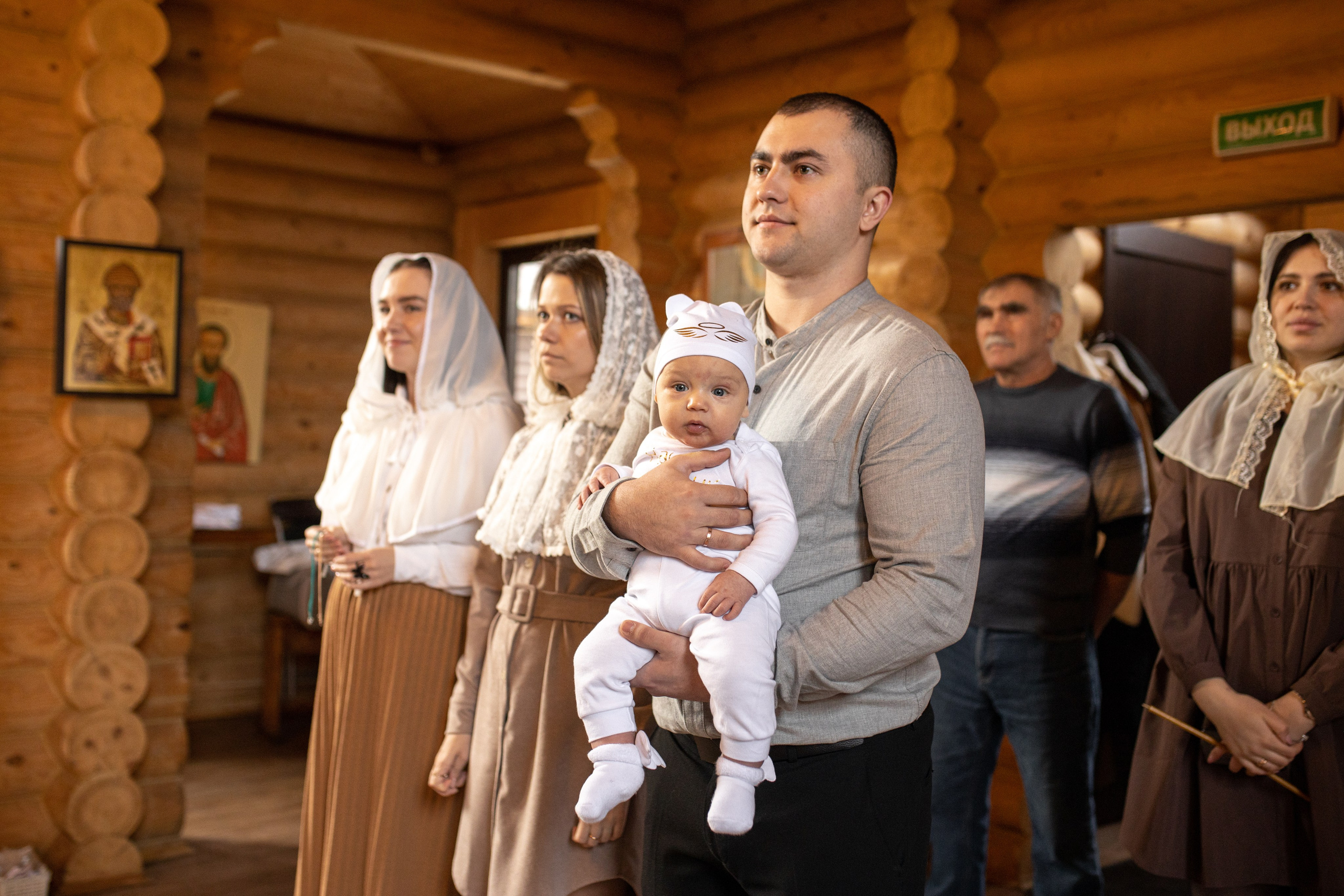 Таинство крещения Марка. Фотограф в Железнодорожном и Балашихе
