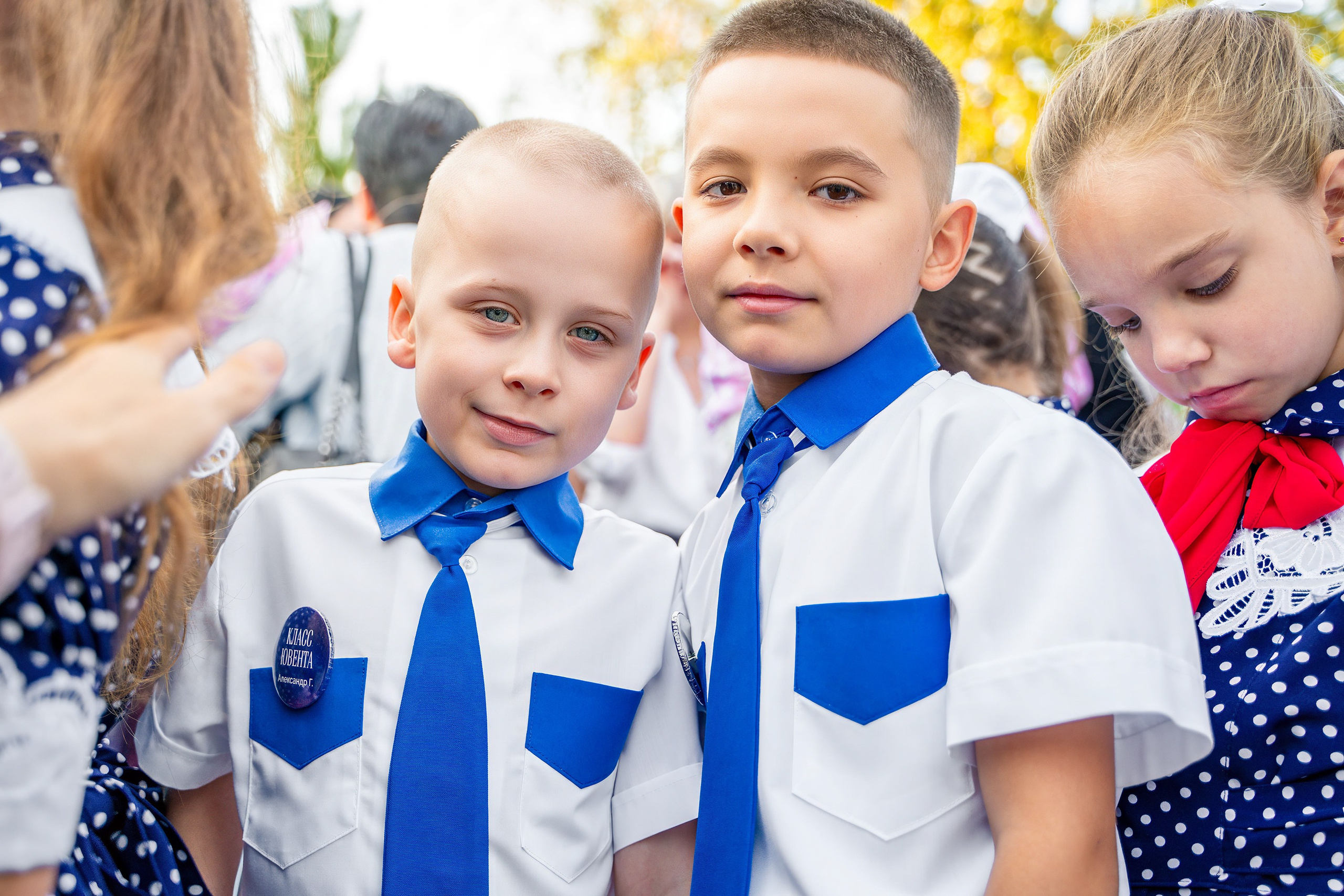 1Сентября_ ЮВЕНТА 1кл_Гимназия 92. Фотографы из солнечного Краснодара Вадим и Надежда Митус
