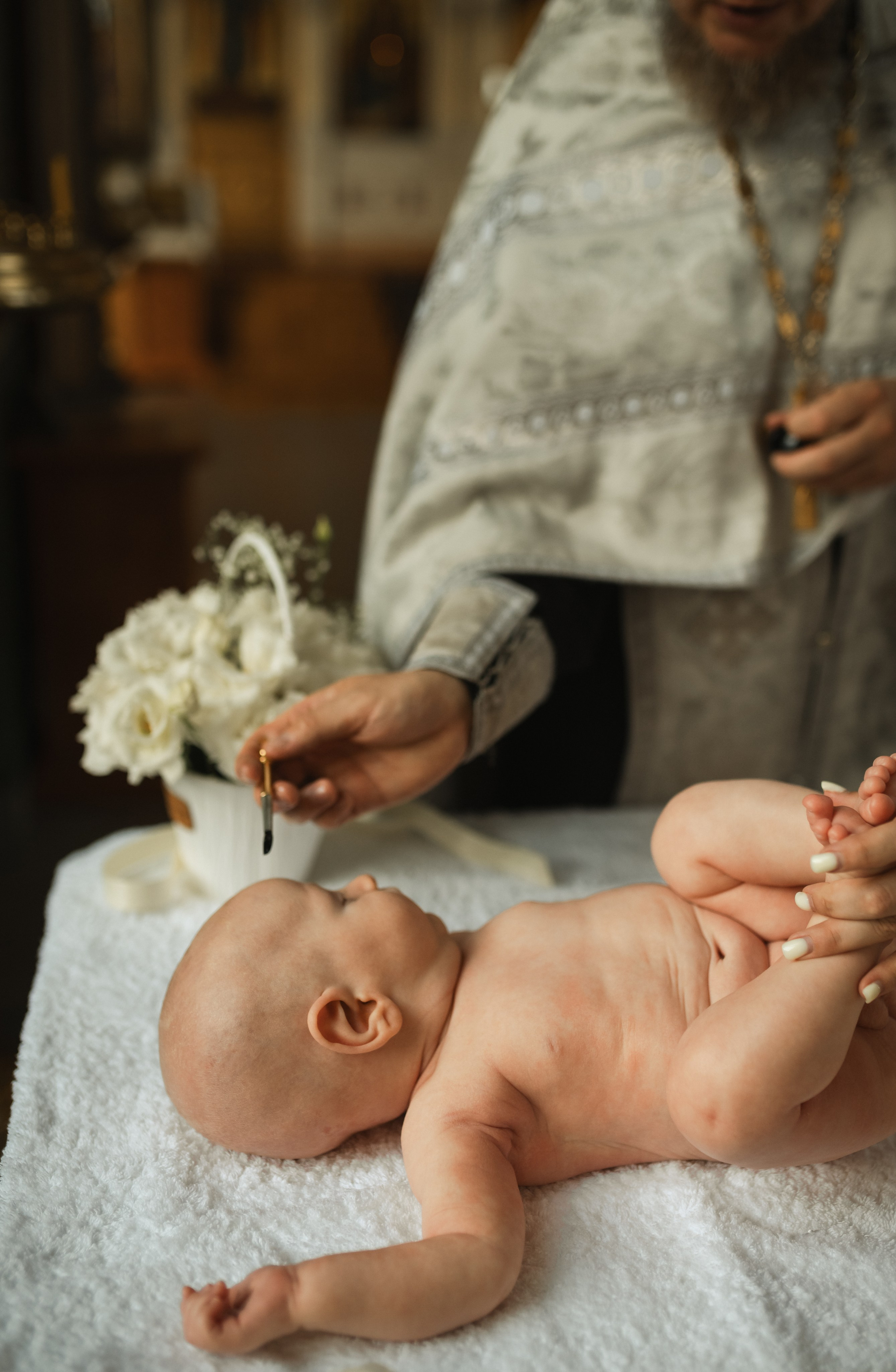 Таинство Крещения. Профессиональный семейный и церковный фотограф в Ростове-на-Дону
