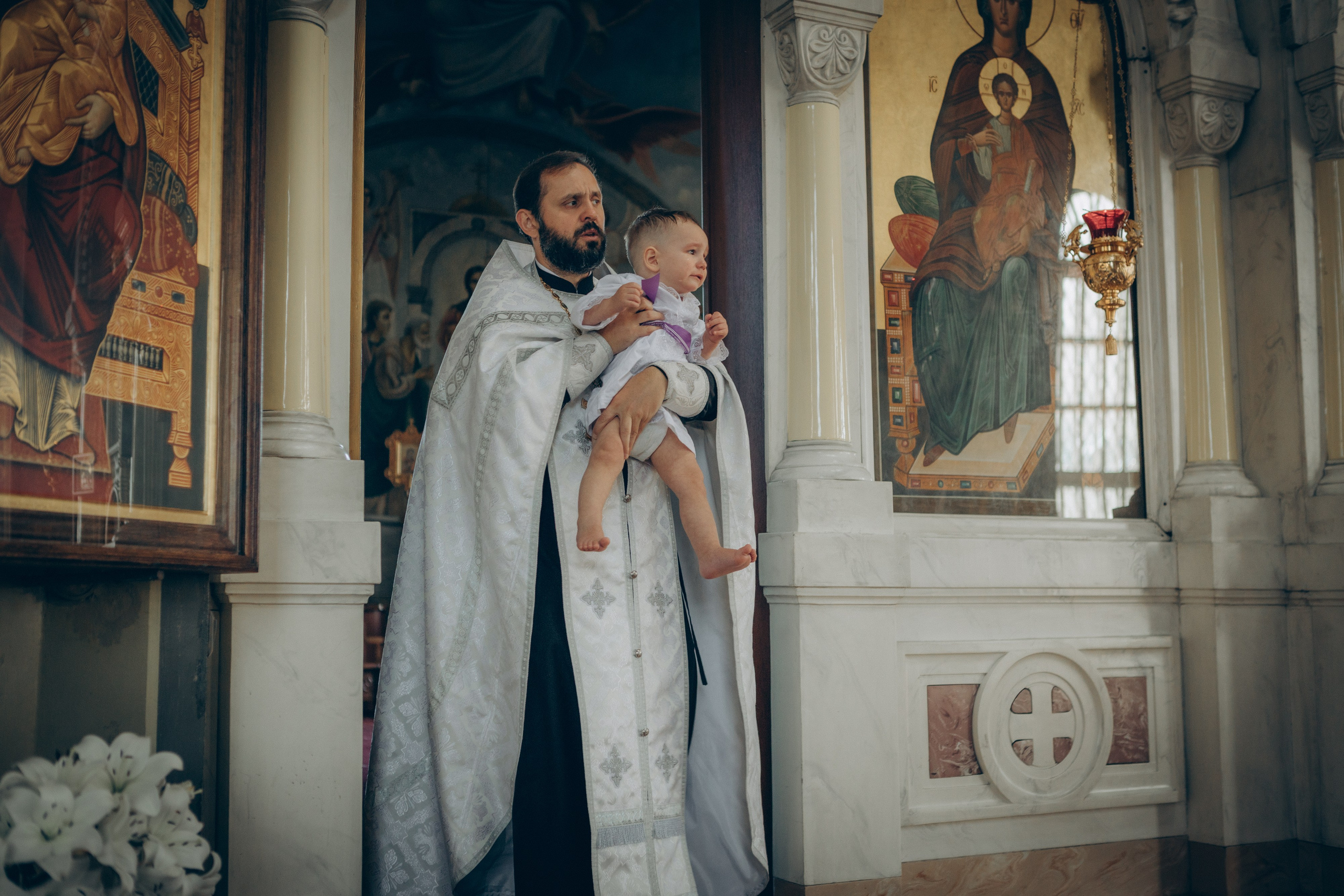 Крещение Николая и Даниила. Семейный фотограф и фотограф на роды в Ростове-на-Дону Мухина Виктория
