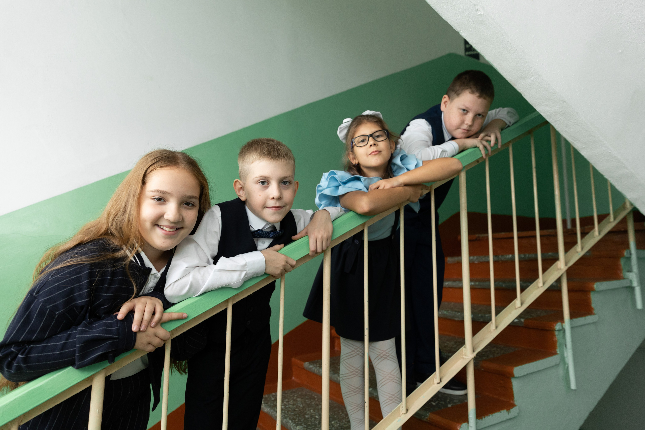 Школьная фотосессия 4 Б. Семейный, детский, школьный фотограф в Благовещенске Яна Белоусова