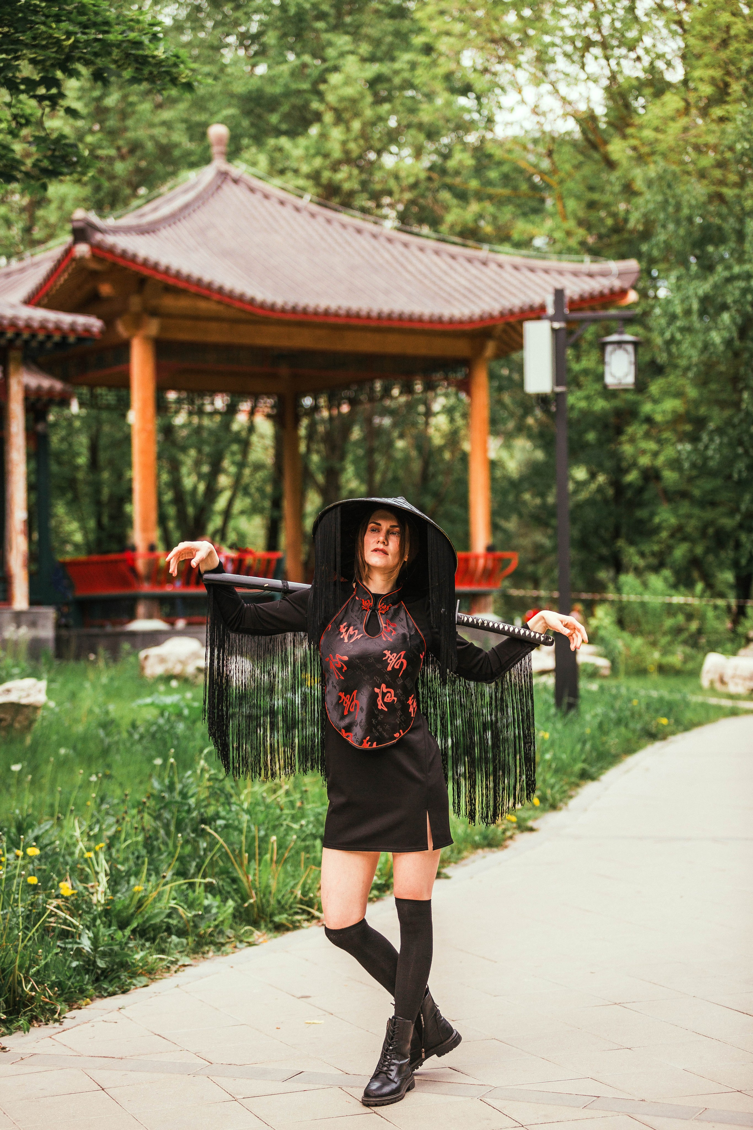 Парк Хуамин в Москве и фотосессия в китайском стиле. Семейный и детский фотограф в Москве Мария Быкова