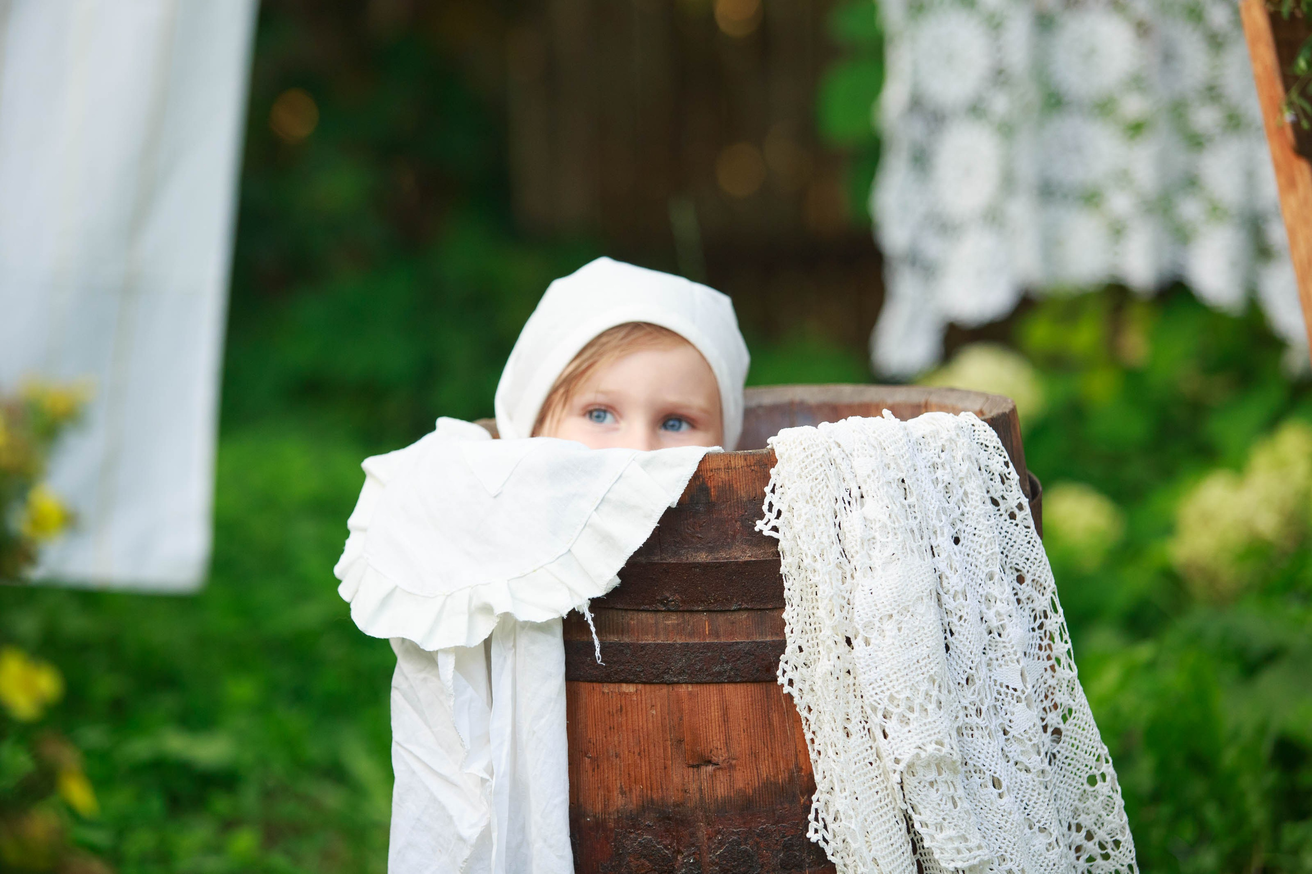 Проект «Ретро стирка на реке». Семейный и детский фотограф в Москве Мария Быкова