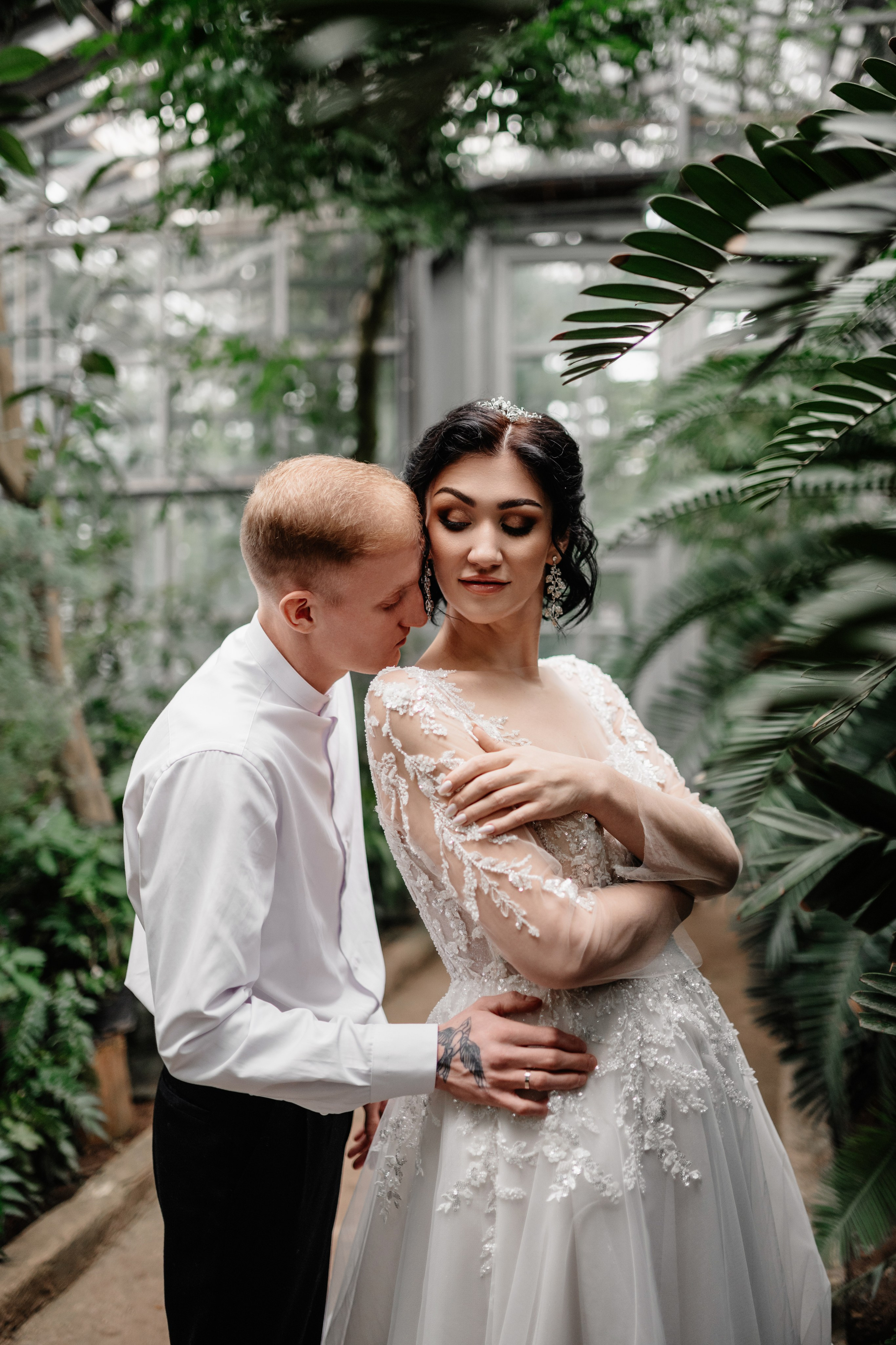 Свадебная фотосессия Юли и Андрея, Москва. Свадебный и индивидуальный фотограф Никита Роут | Москва