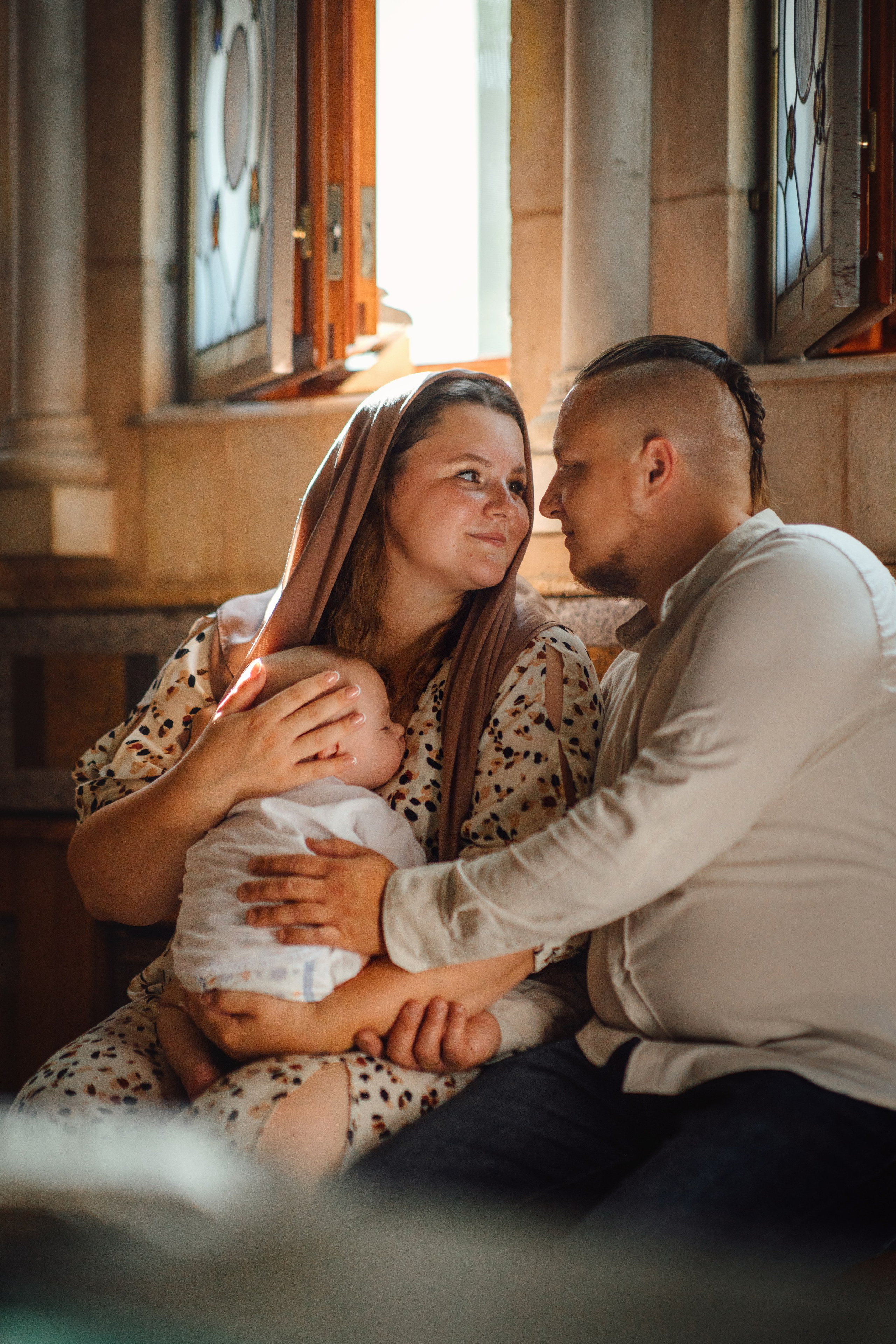 Крещение Егора (Георгия) Державный храм, св. Елисаветенского монастыря, Новинки, август 2024