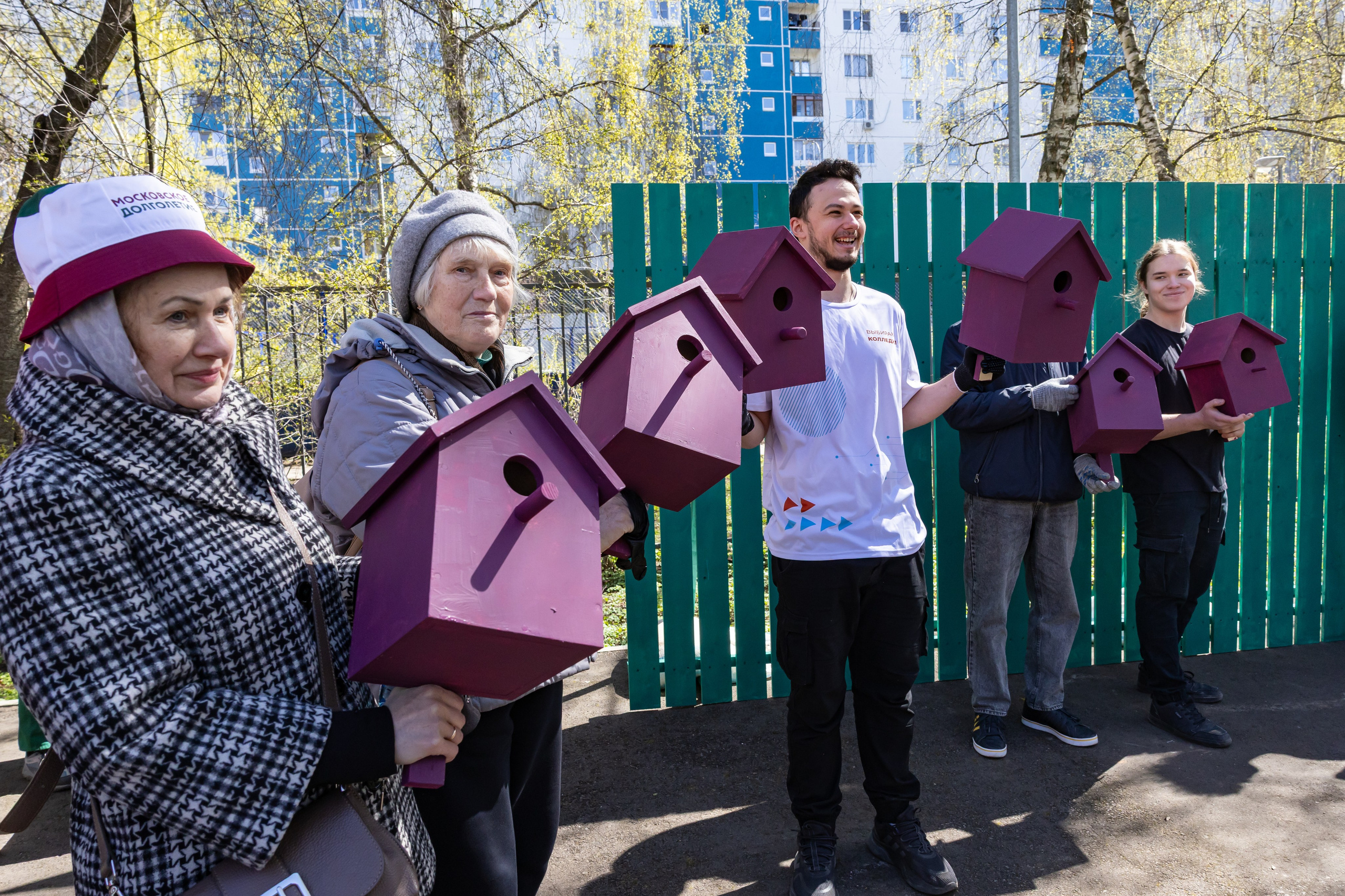 «Субботник поколений». Фотограф Владимир Охрименко