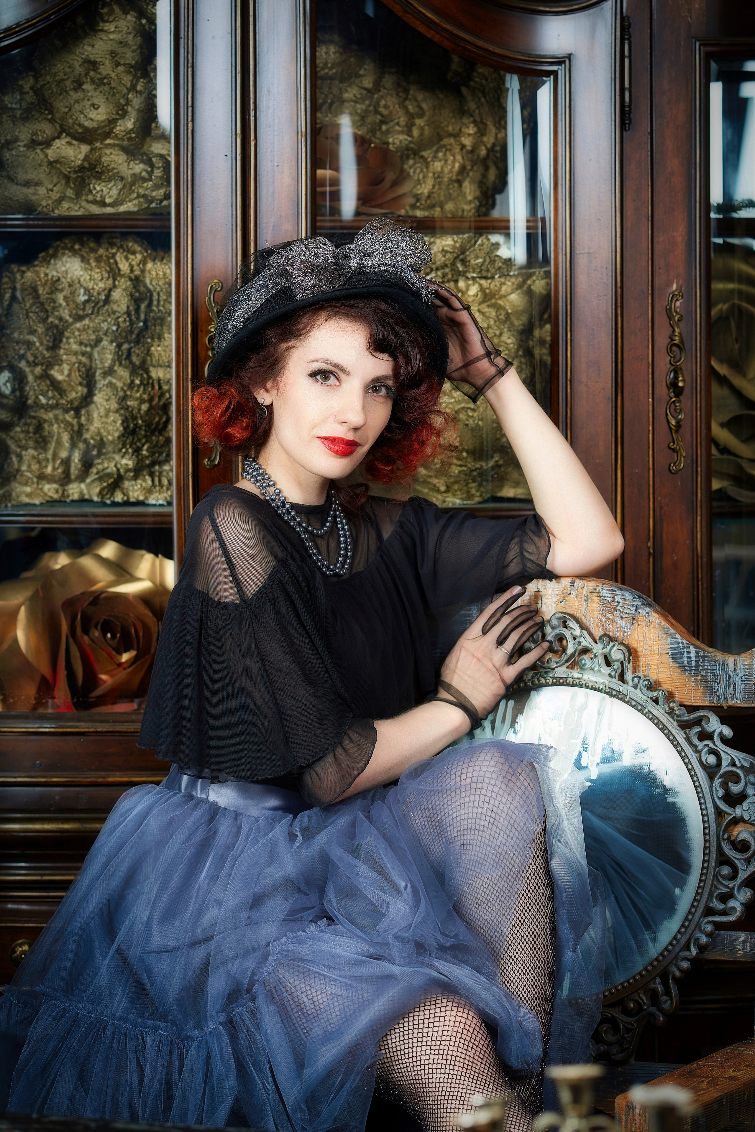 Студийная съёмка.