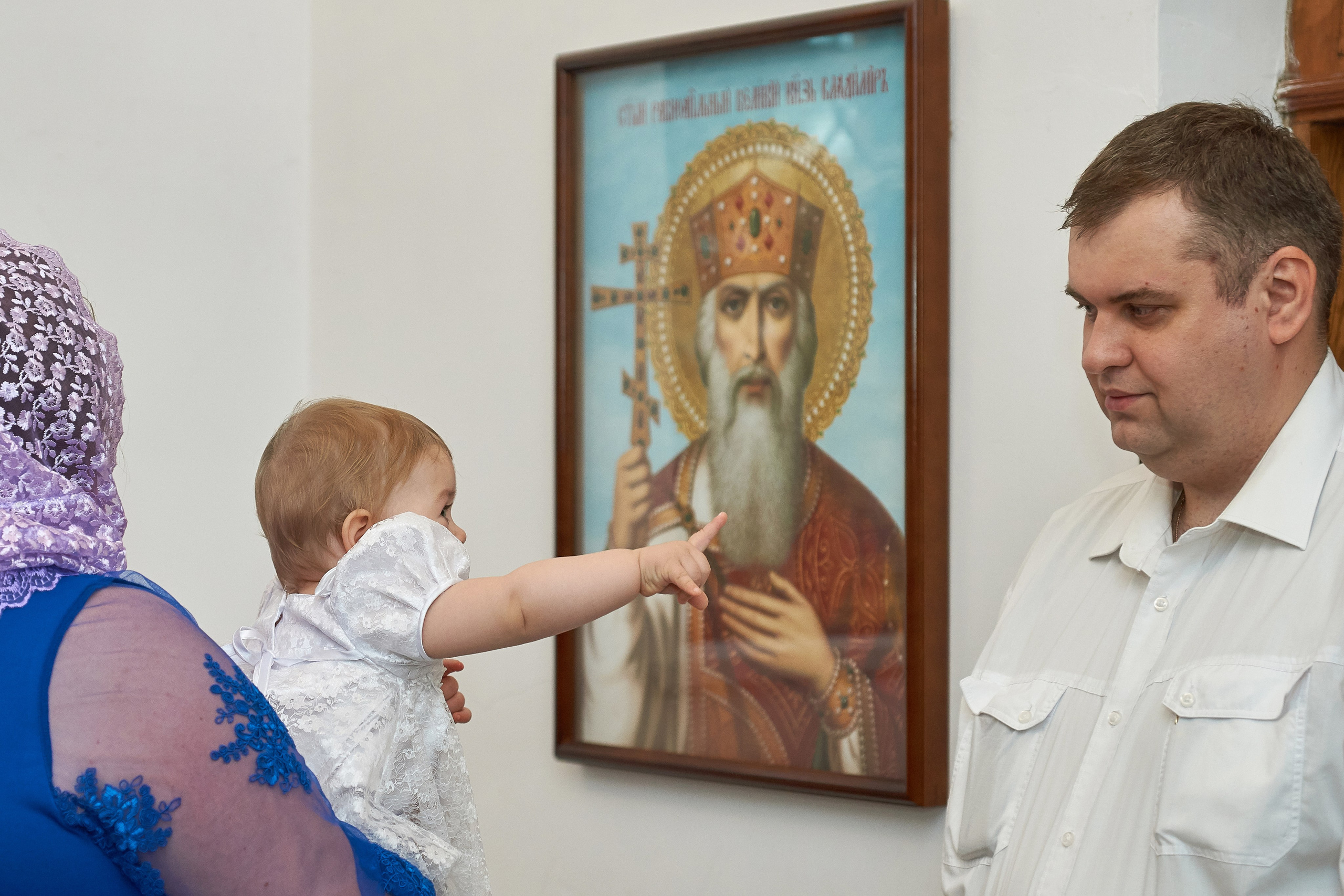 Храм Саввы Сторожевского, крещение. Балашиха