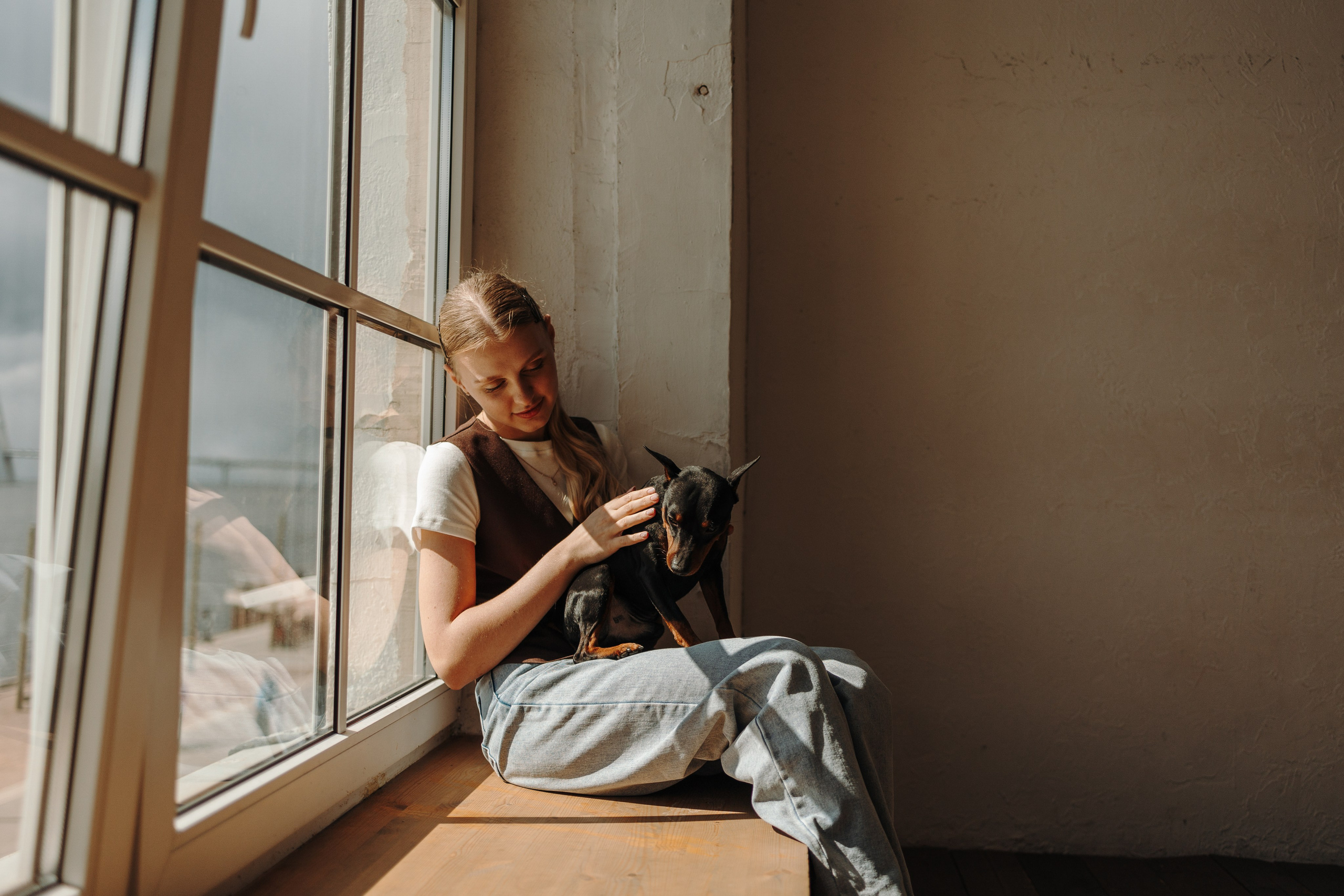 Катя и ее мальчики. Фотограф — Анималист | Санкт-Петербург