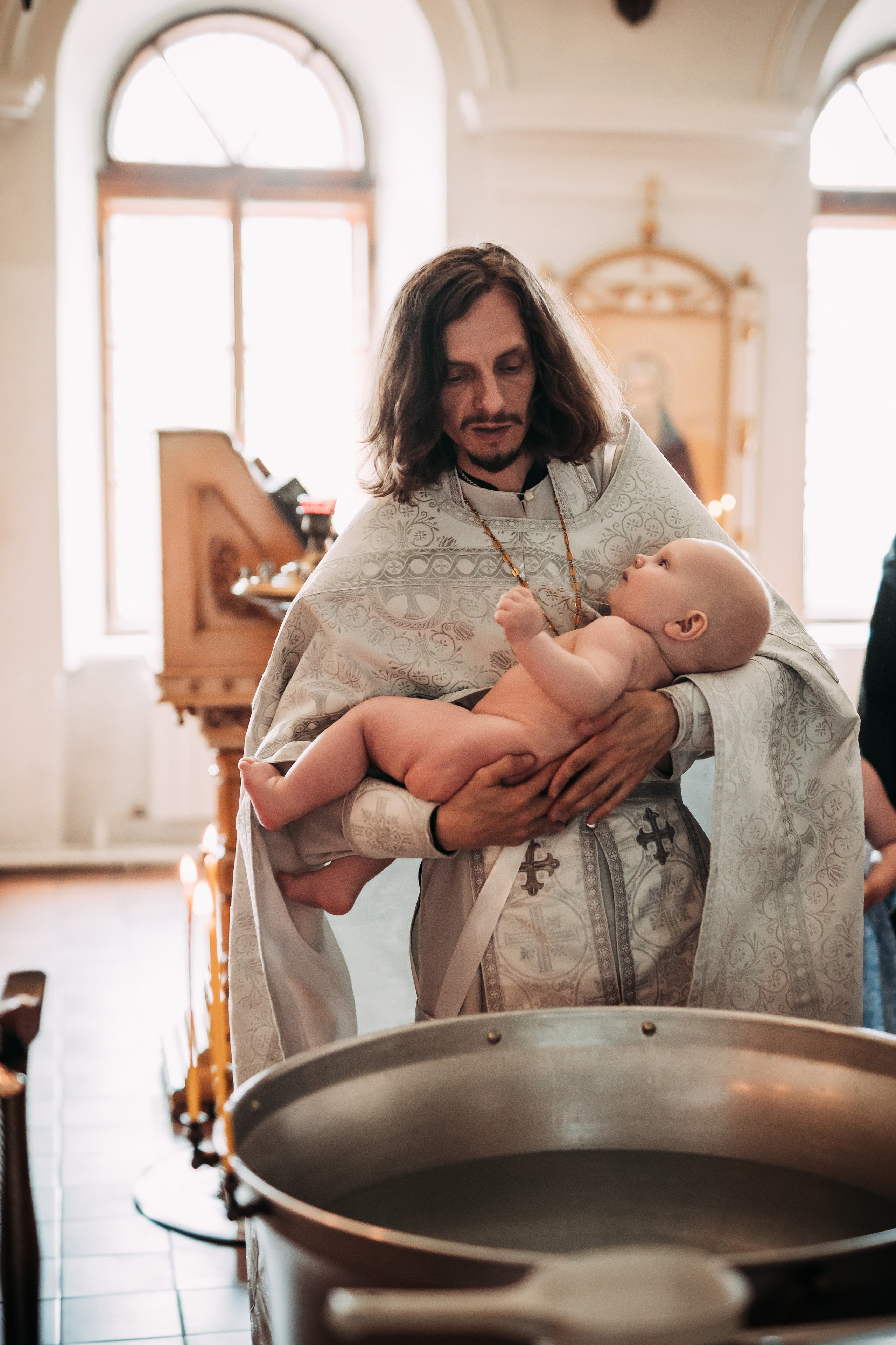 Крещение Федора. Алёна Хомич. Свадебный и семейный фотограф Коломна, Москва