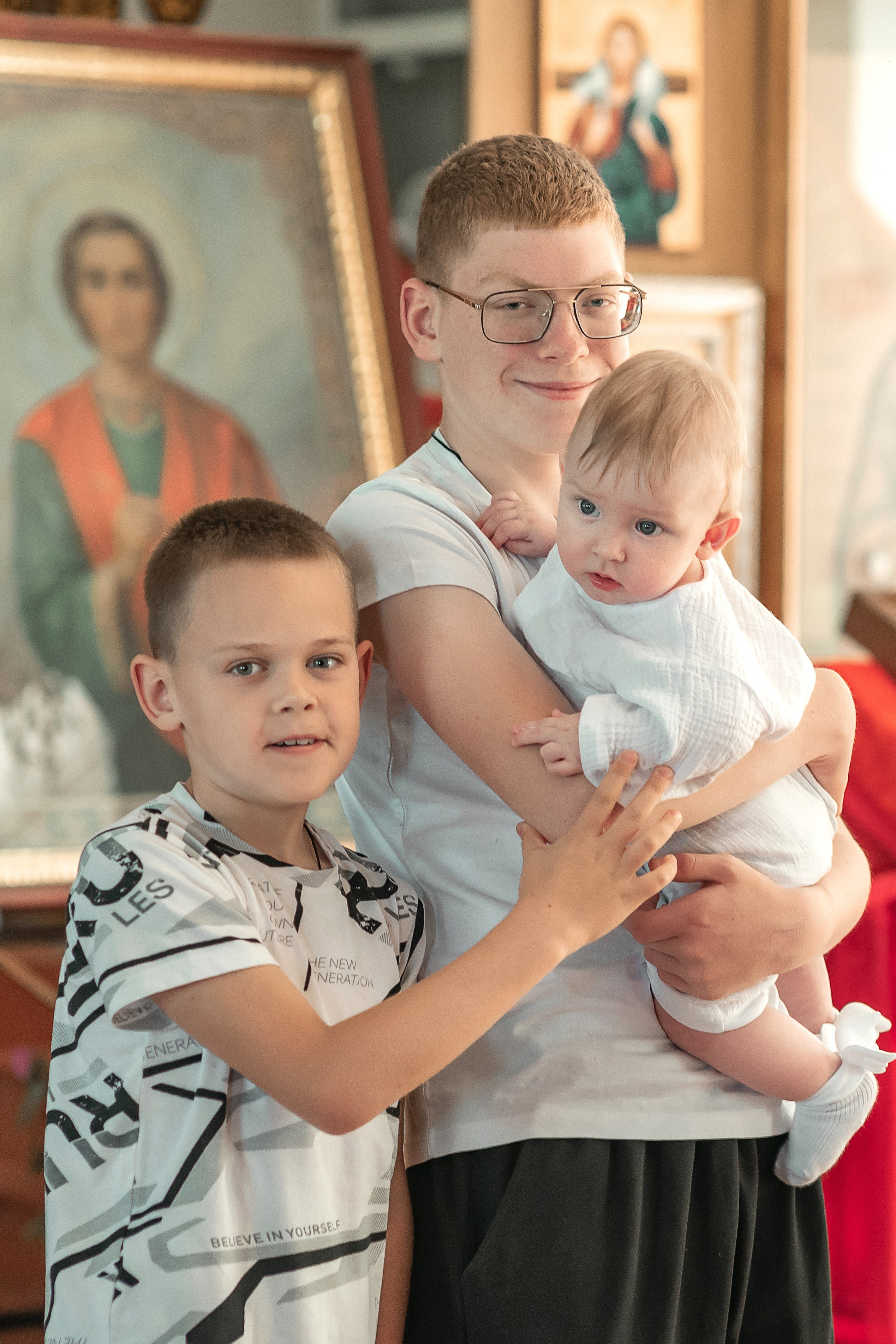 Крещение Кирилла 2024. Семейный и детский фотограф Наталья Горда