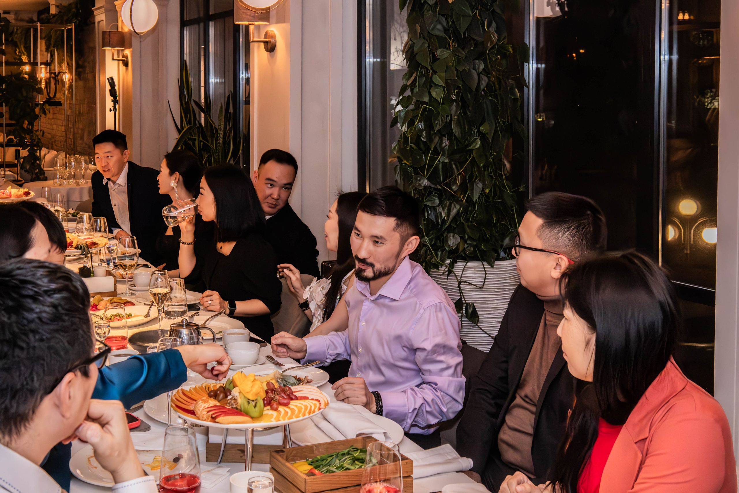 Съёмка в ресторане на День рождения для Булата. Семейный и свадебный фотограф в Москве и Домодедово Анна Авилочкина