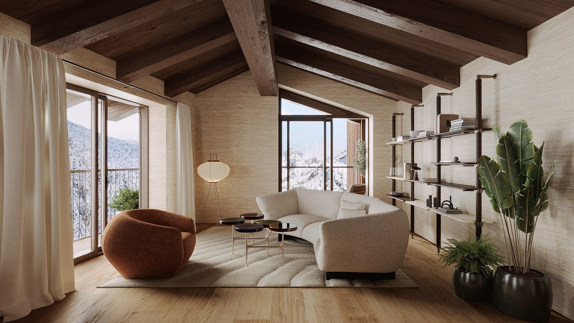 Chaberton Residence. 3D Визуализация интерьеров и архитектуры — Никита Афиногенов