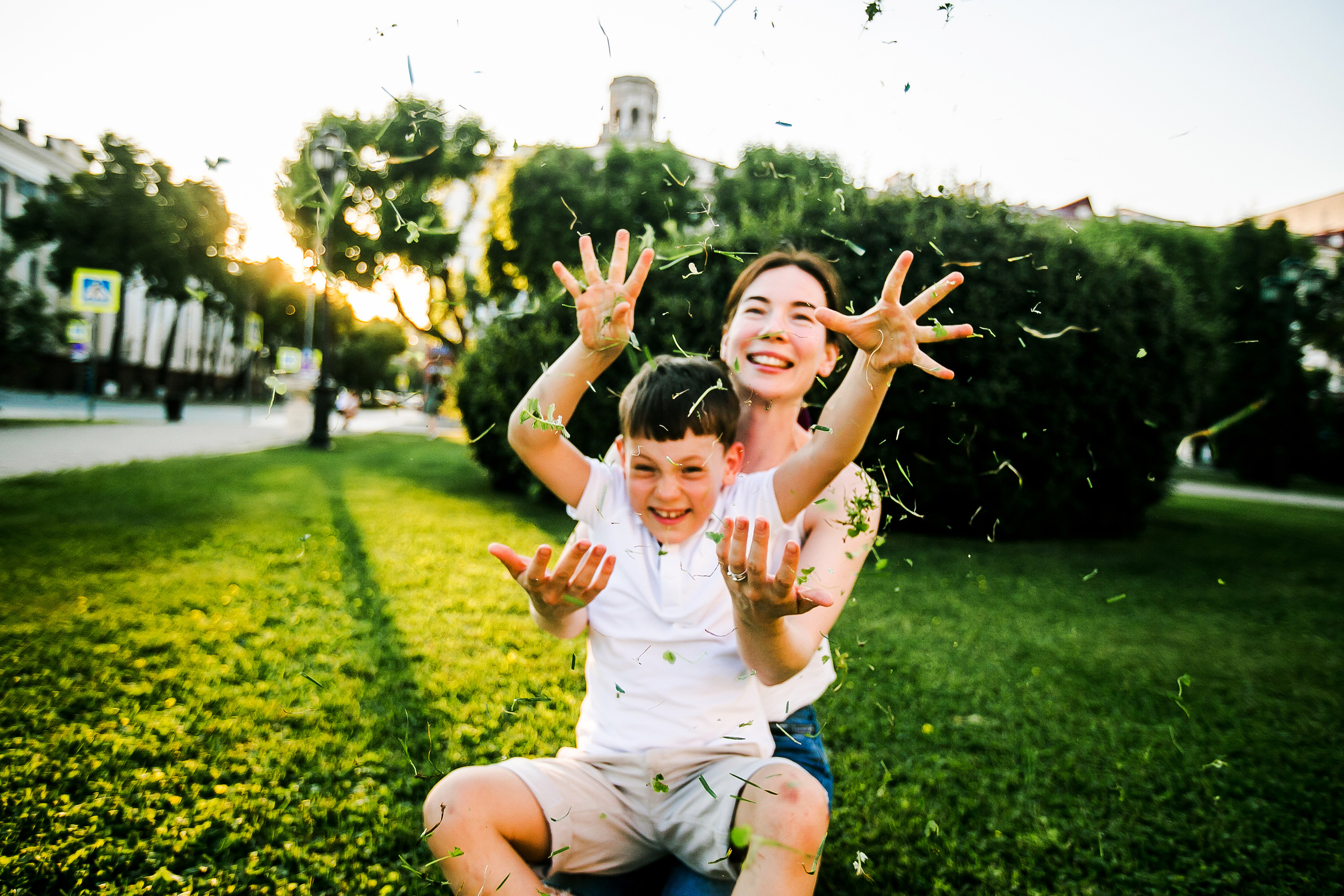 Макар и мама. Фотограф Полина Егорова город Тюмень