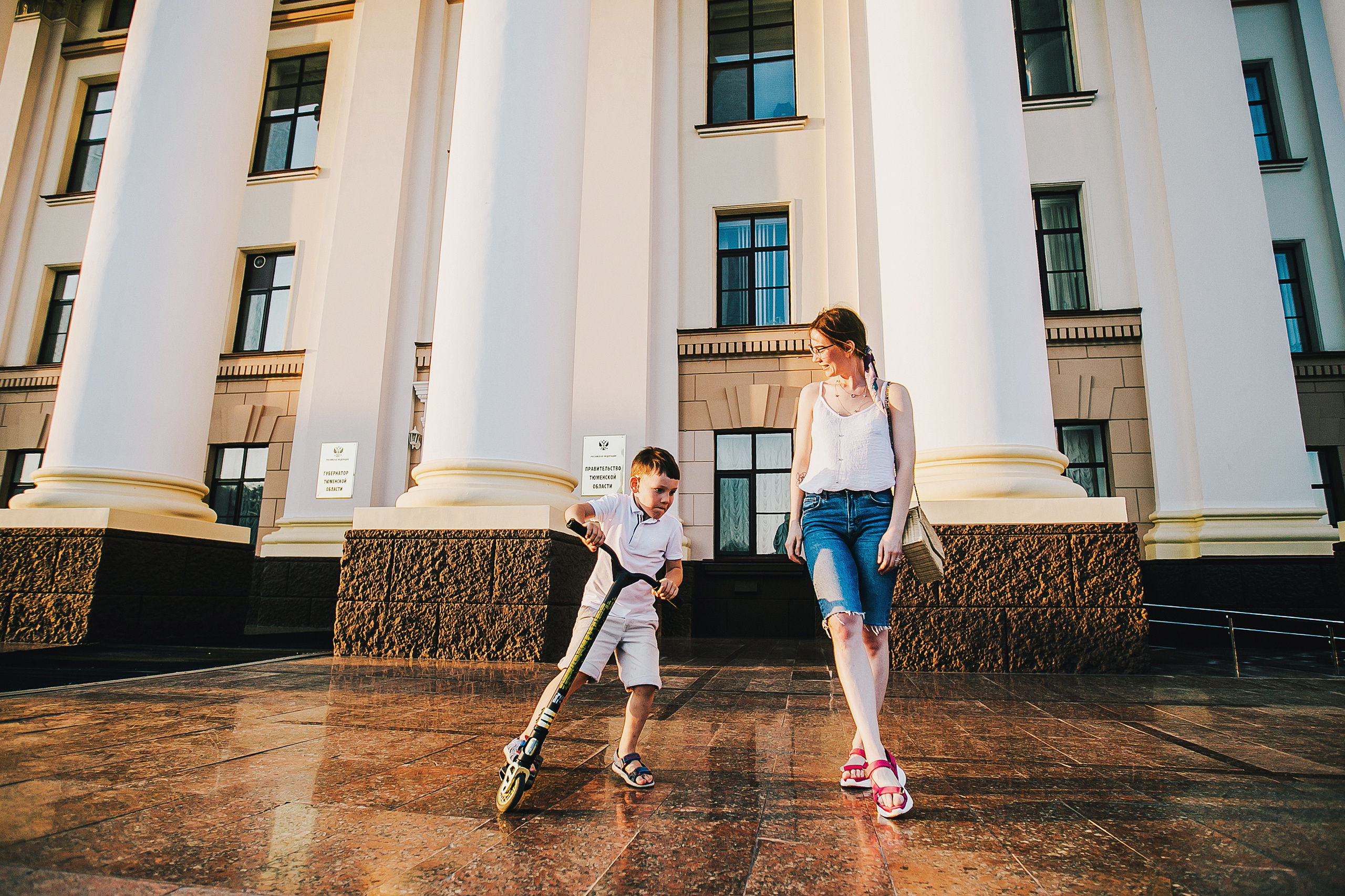 Макар и мама. Фотограф Полина Егорова город Тюмень