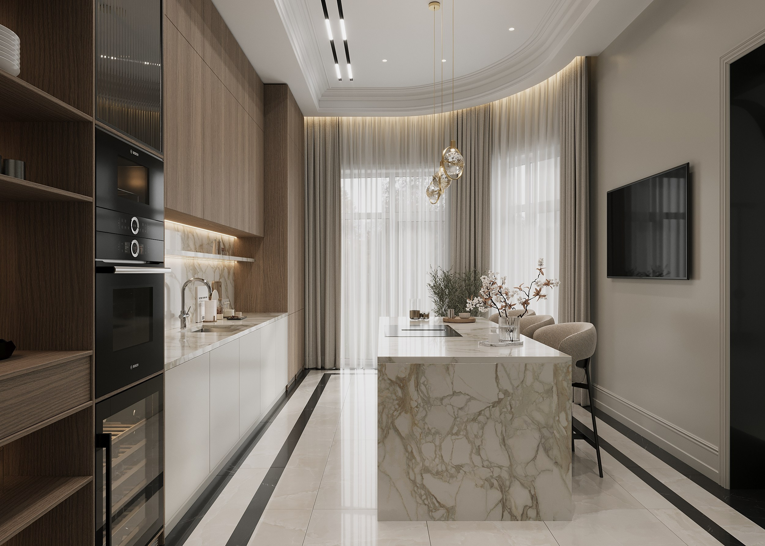 ЧАСТНЫЙ ДОМ · УФА. Студия дизайна полного цикла Design Buro Proekt
