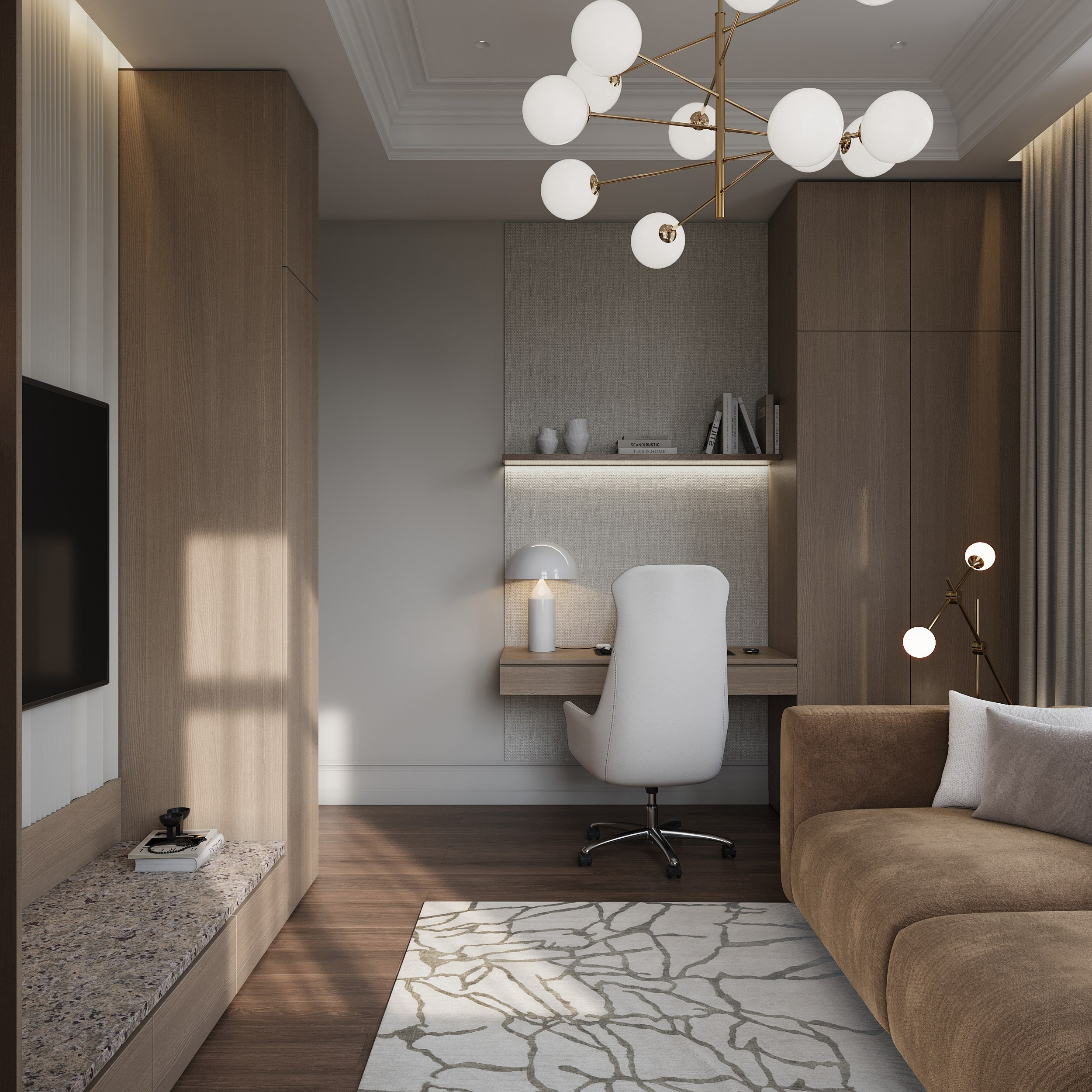 ЧАСТНЫЙ ДОМ · УФА. Студия дизайна полного цикла Design Buro Proekt