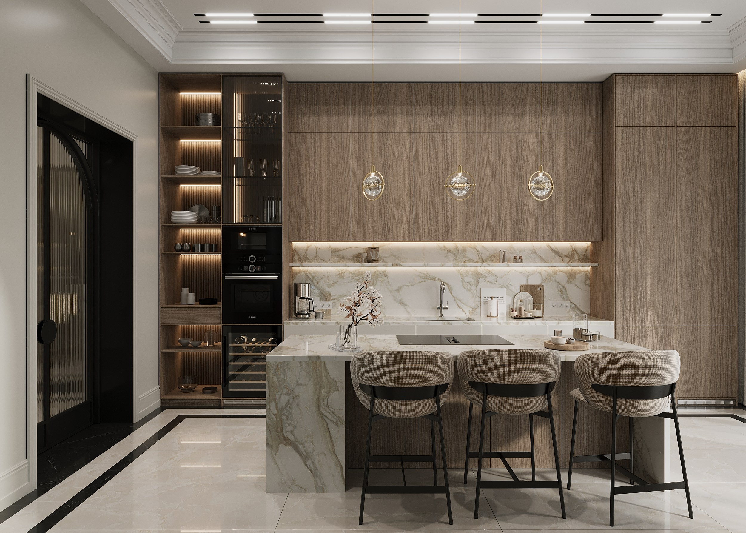 ЧАСТНЫЙ ДОМ · УФА. Студия дизайна полного цикла Design Buro Proekt