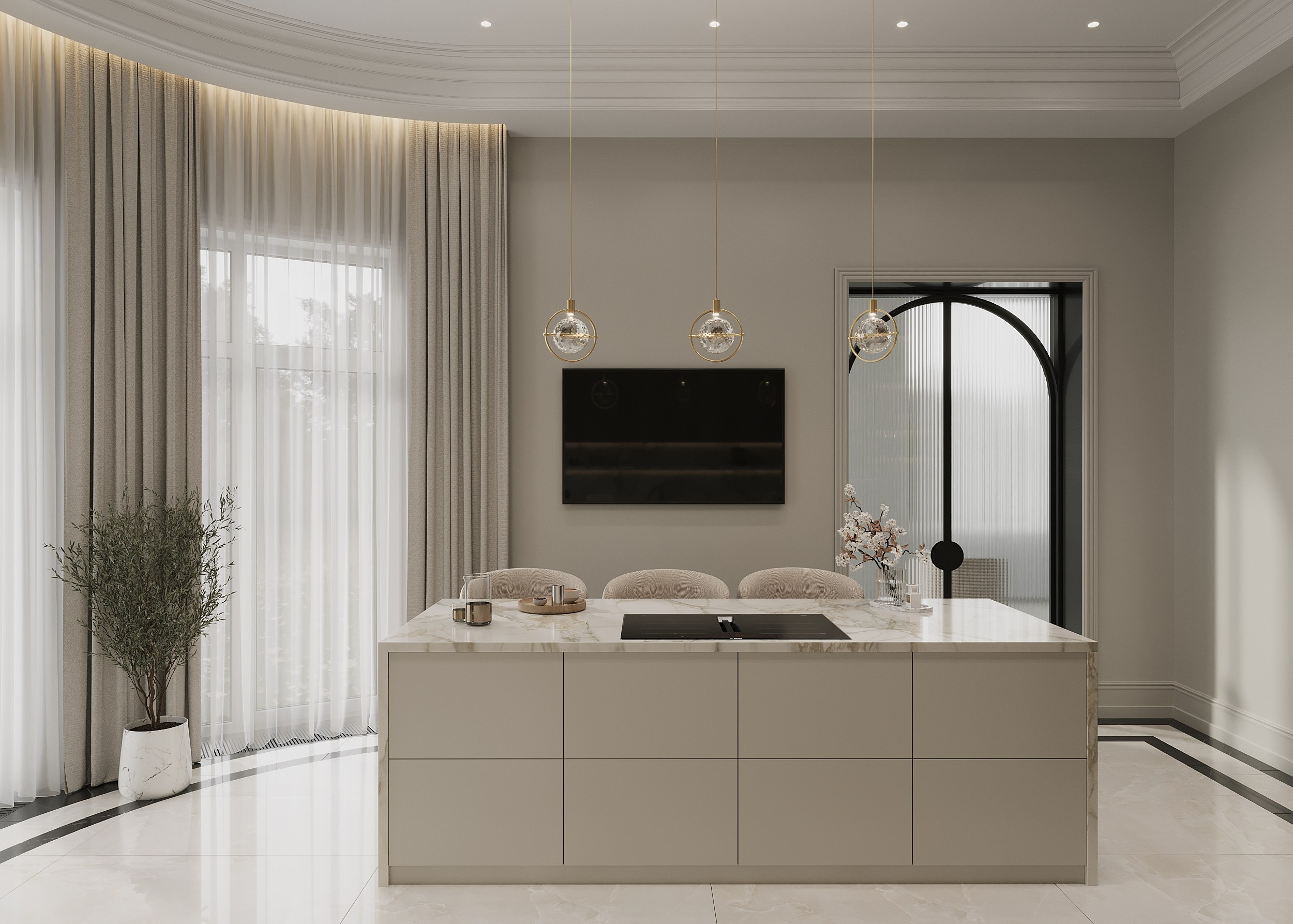 ЧАСТНЫЙ ДОМ · УФА. Студия дизайна полного цикла Design Buro Proekt