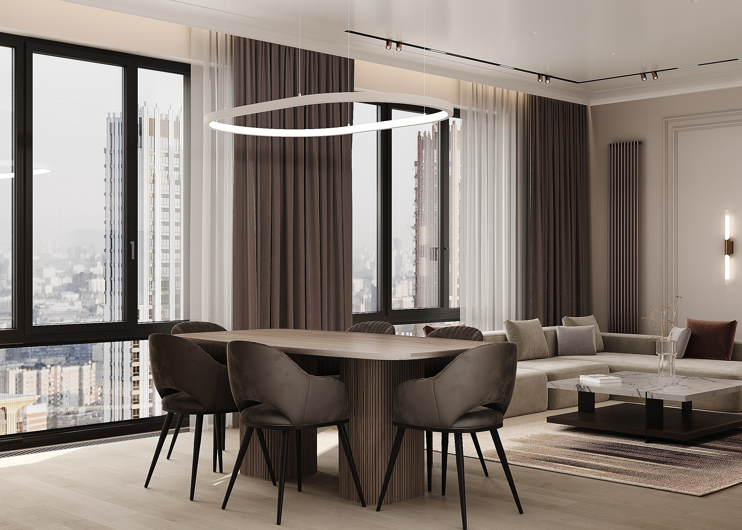 КВАРТИРА· ЖК ПАВЕЛЕЦКАЯ. Студия дизайна полного цикла Design Buro Proekt