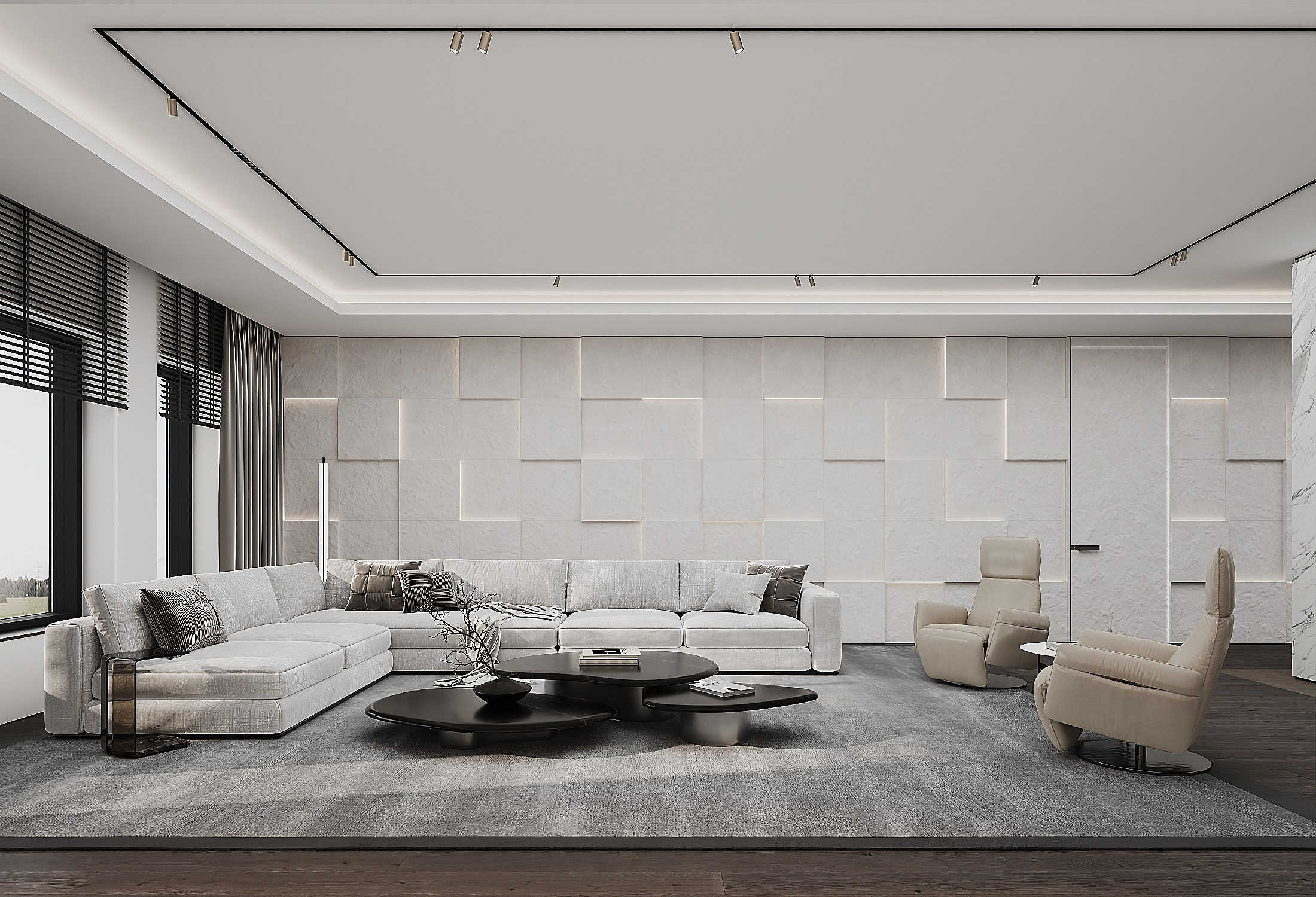ЧАСТНЫЙ ДОМ · РЕЗЕДЕНЦИЯ БЕРЕЗКИ. Студия дизайна полного цикла Design Buro Proekt