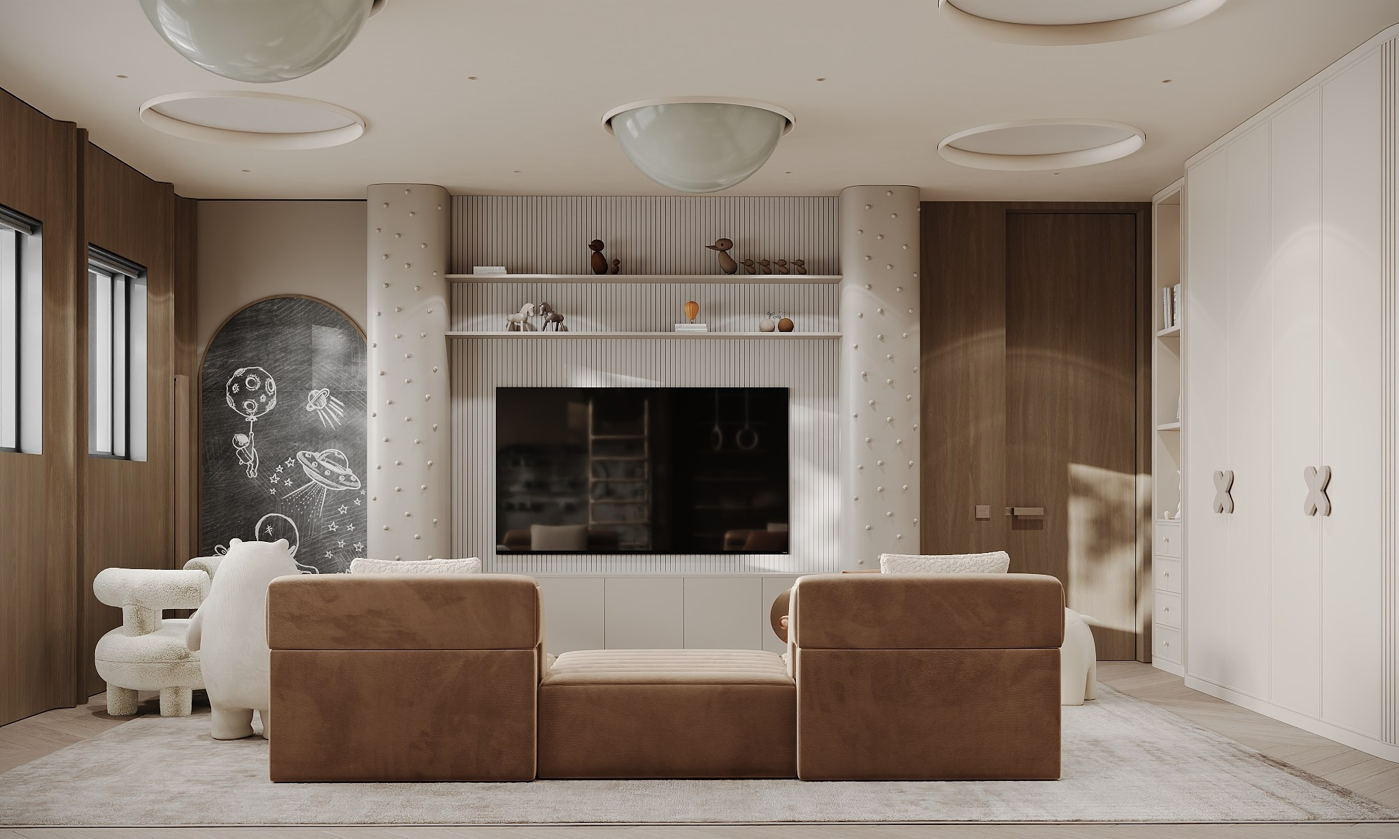 ЧАСТНЫЙ ДОМ · РЕЗЕДЕНЦИЯ БЕРЕЗКИ. Студия дизайна полного цикла Design Buro Proekt