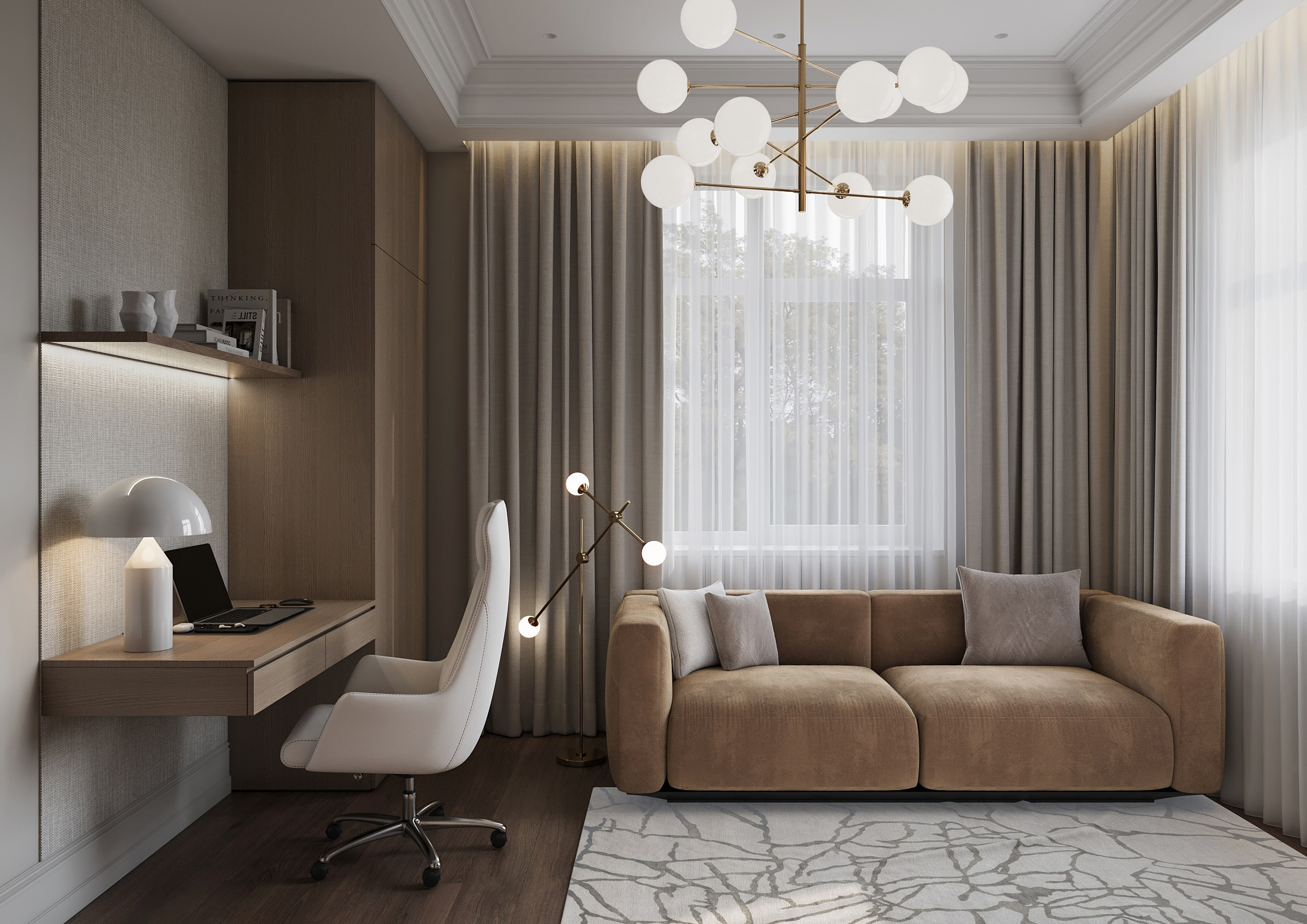 ЧАСТНЫЙ ДОМ · УФА. Студия дизайна полного цикла Design Buro Proekt