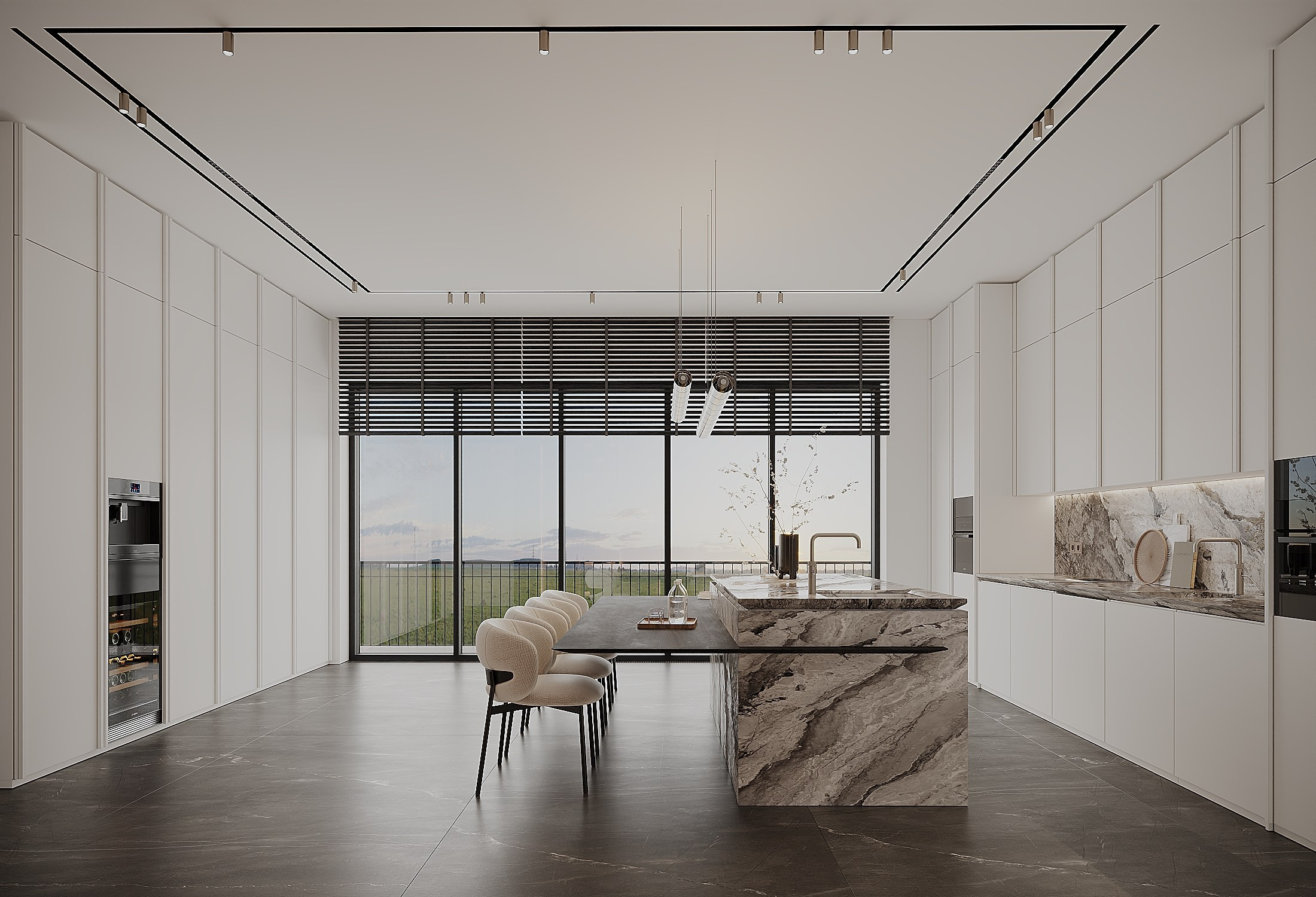 ЧАСТНЫЙ ДОМ · РЕЗЕДЕНЦИЯ БЕРЕЗКИ. Студия дизайна полного цикла Design Buro Proekt