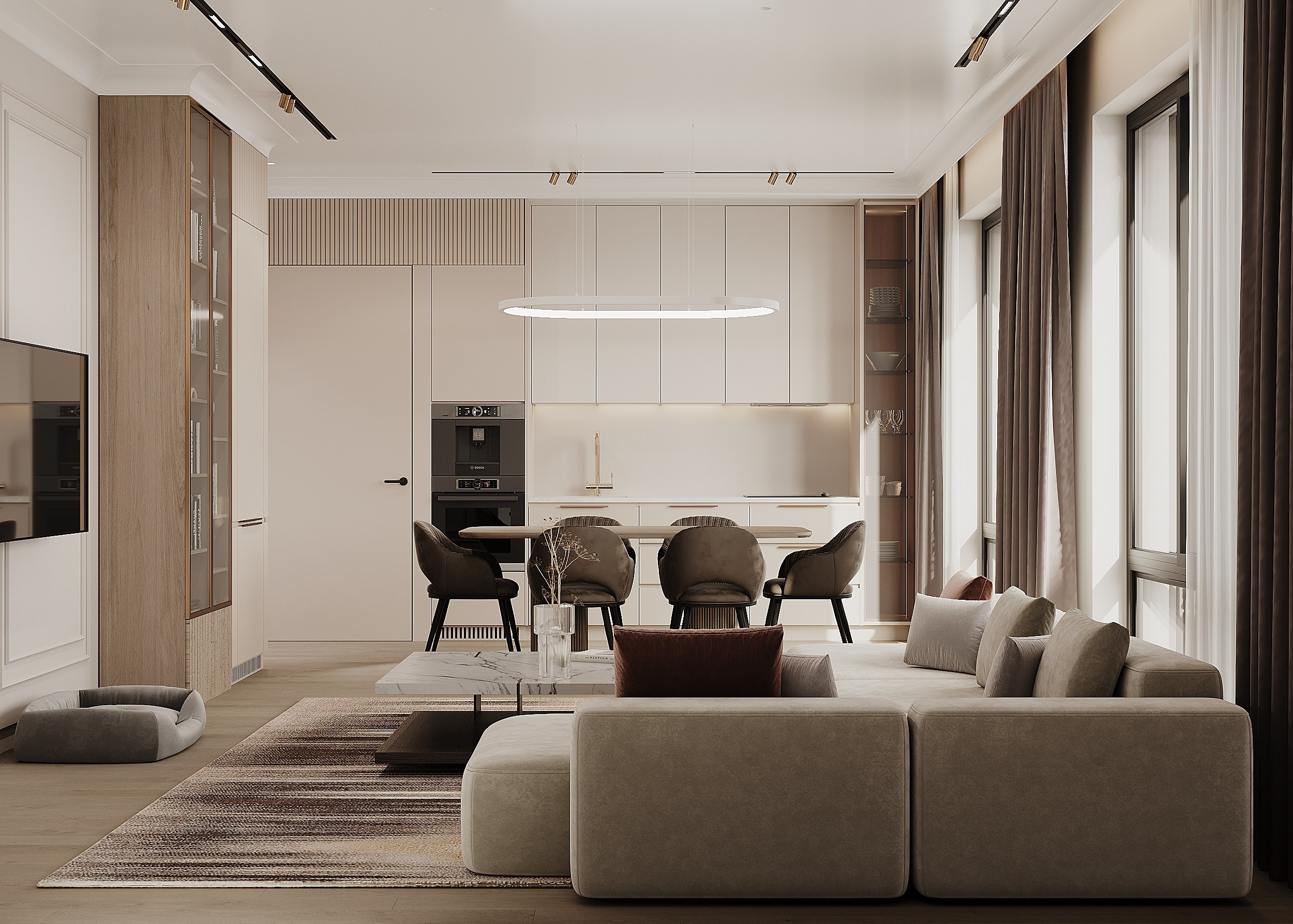 КВАРТИРА· ЖК ПАВЕЛЕЦКАЯ. Студия дизайна полного цикла Design Buro Proekt