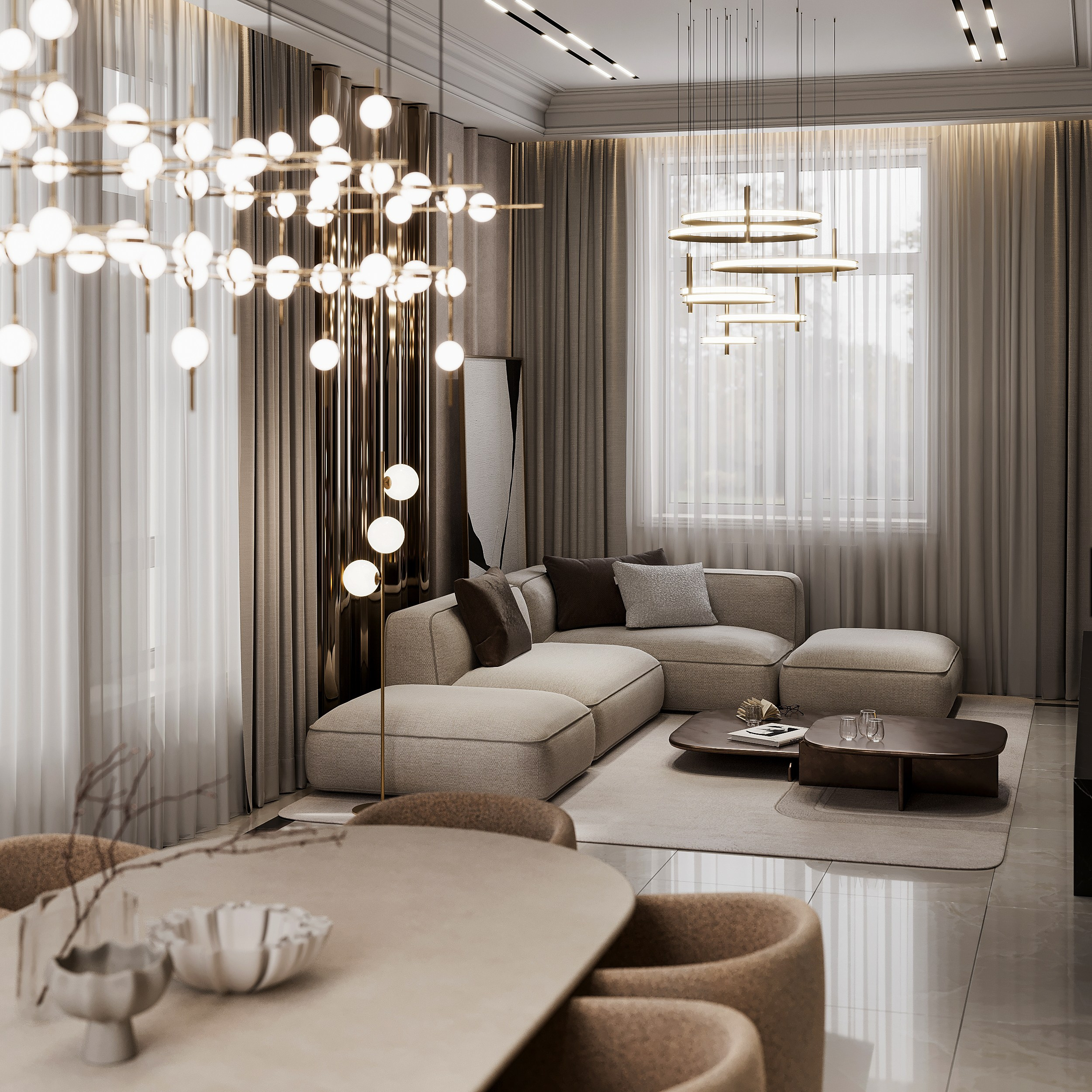 ЧАСТНЫЙ ДОМ · УФА. Студия дизайна полного цикла Design Buro Proekt