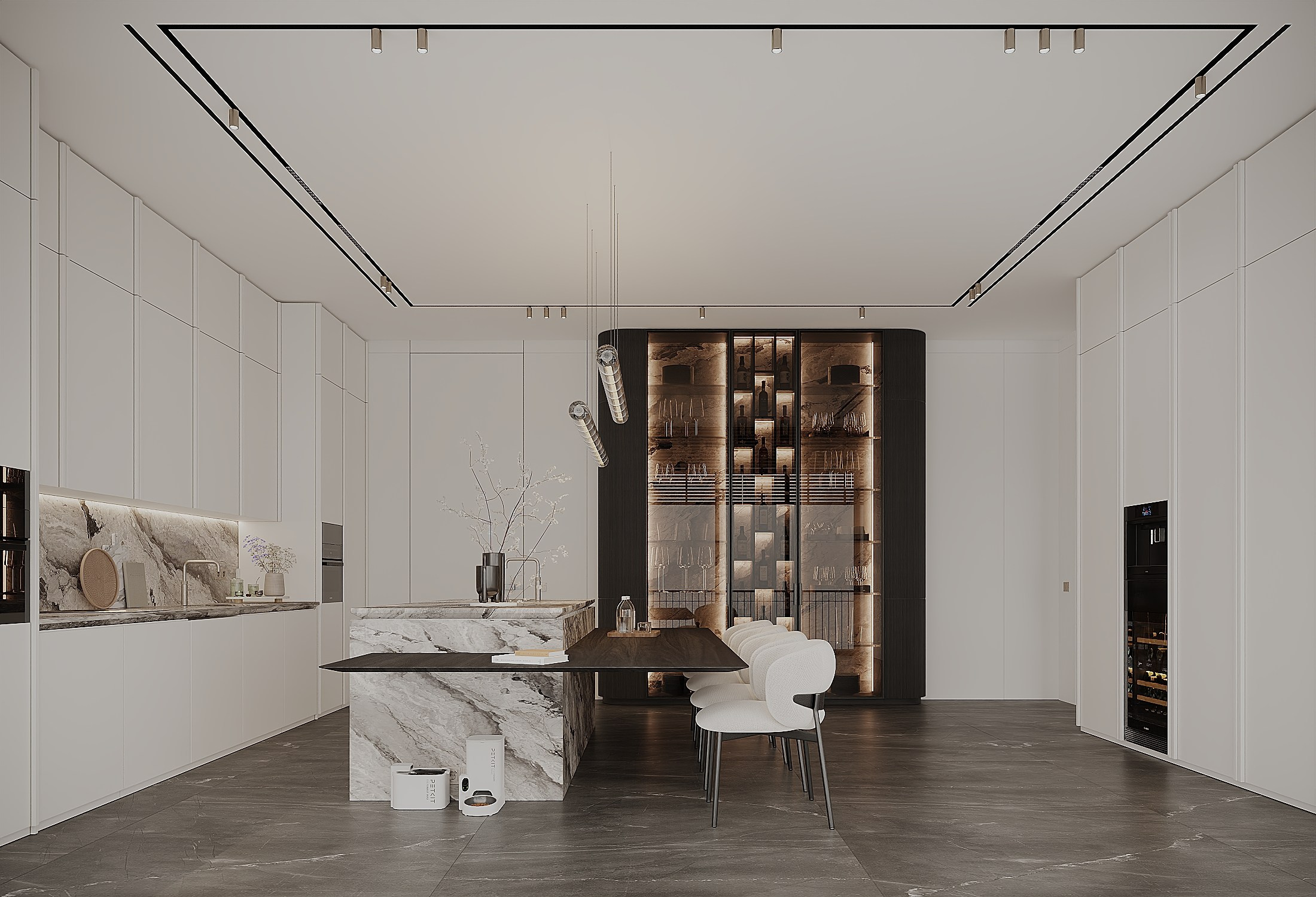 ЧАСТНЫЙ ДОМ · РЕЗЕДЕНЦИЯ БЕРЕЗКИ. Студия дизайна полного цикла Design Buro Proekt