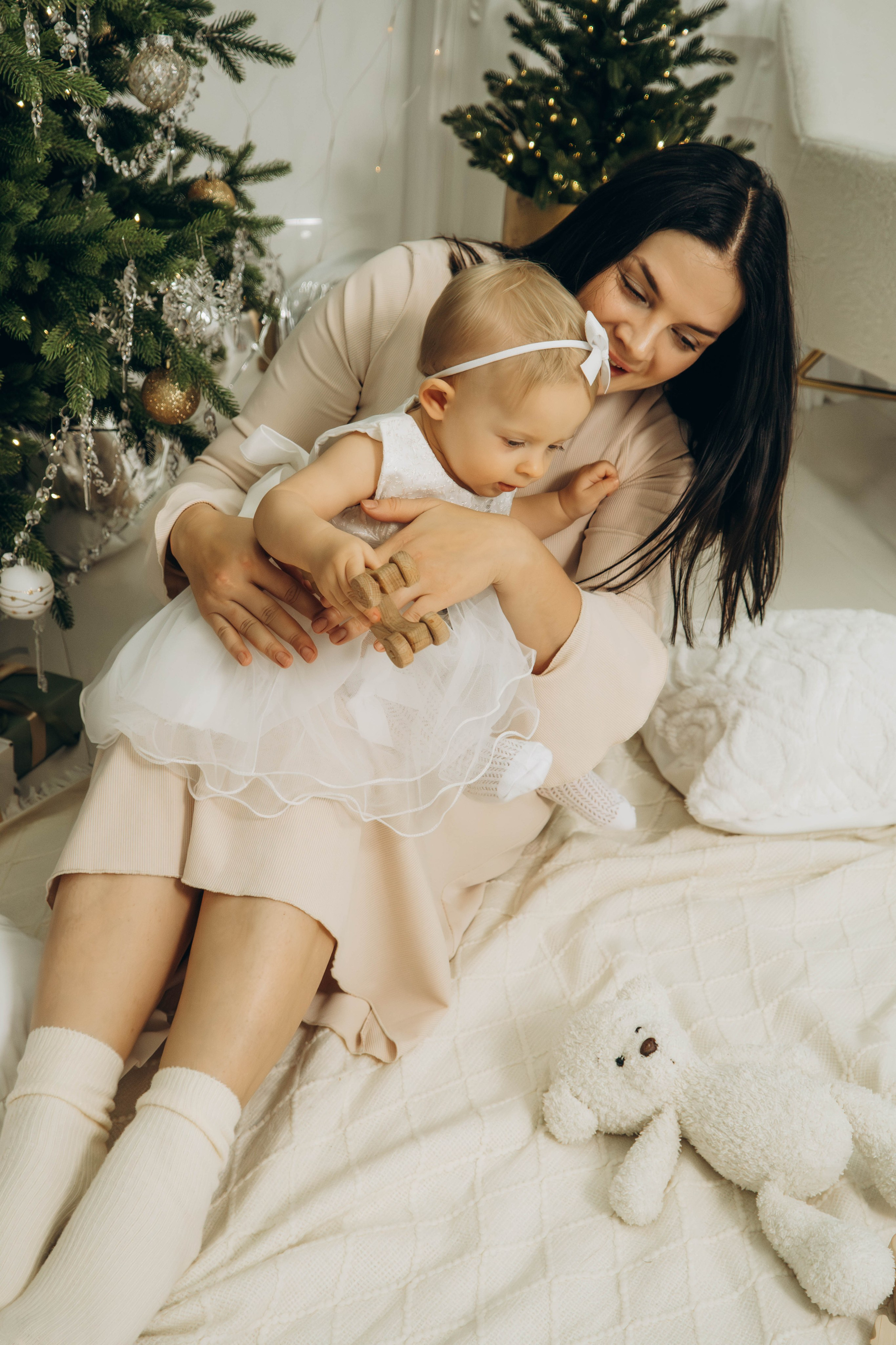 Съемка на годик малышки. Студия «LuLu». Фотограф Москва Валерия Веденина