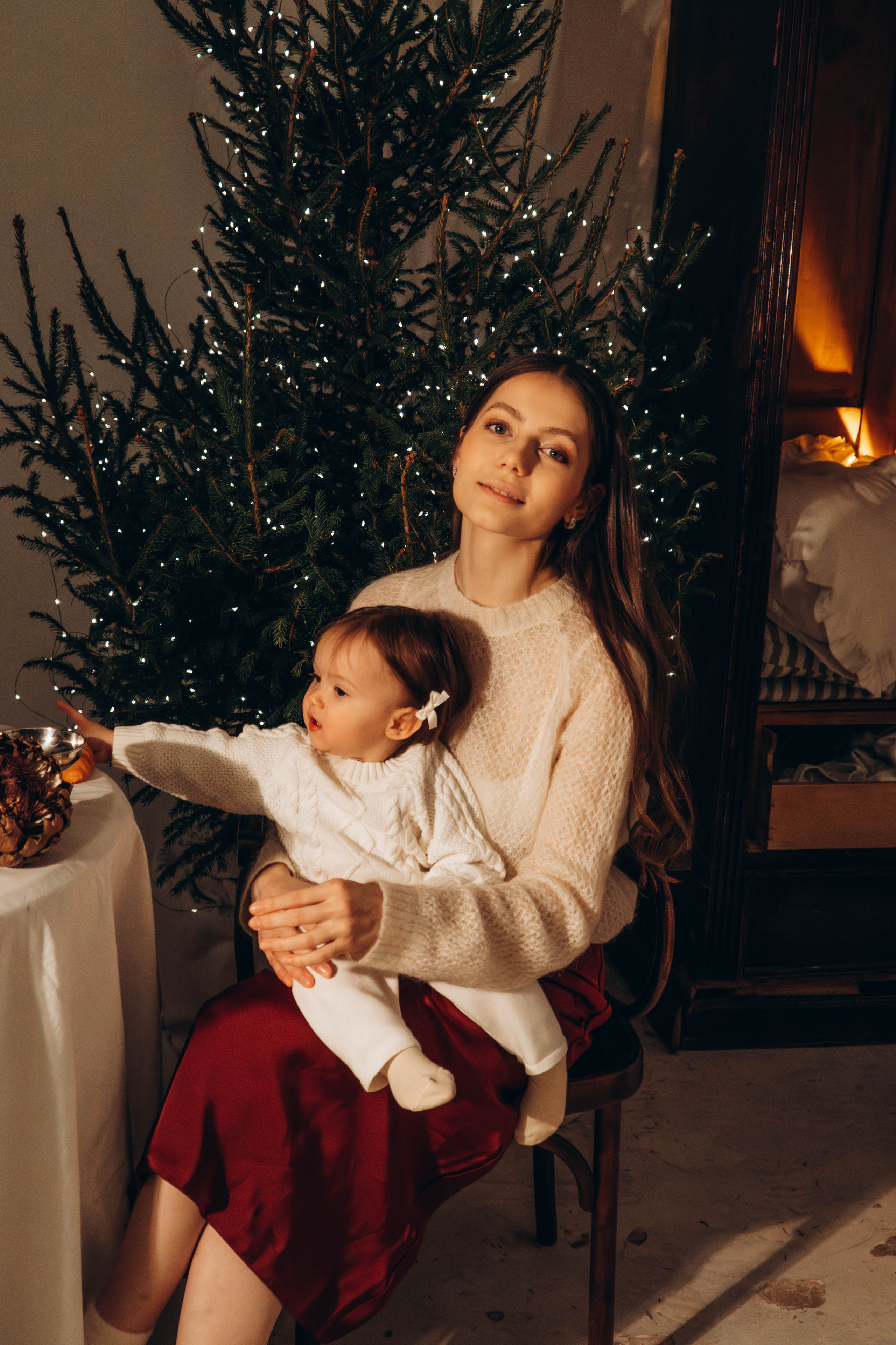 Анастасия и Мира. Студия «Мох». Фотограф Москва Валерия Веденина