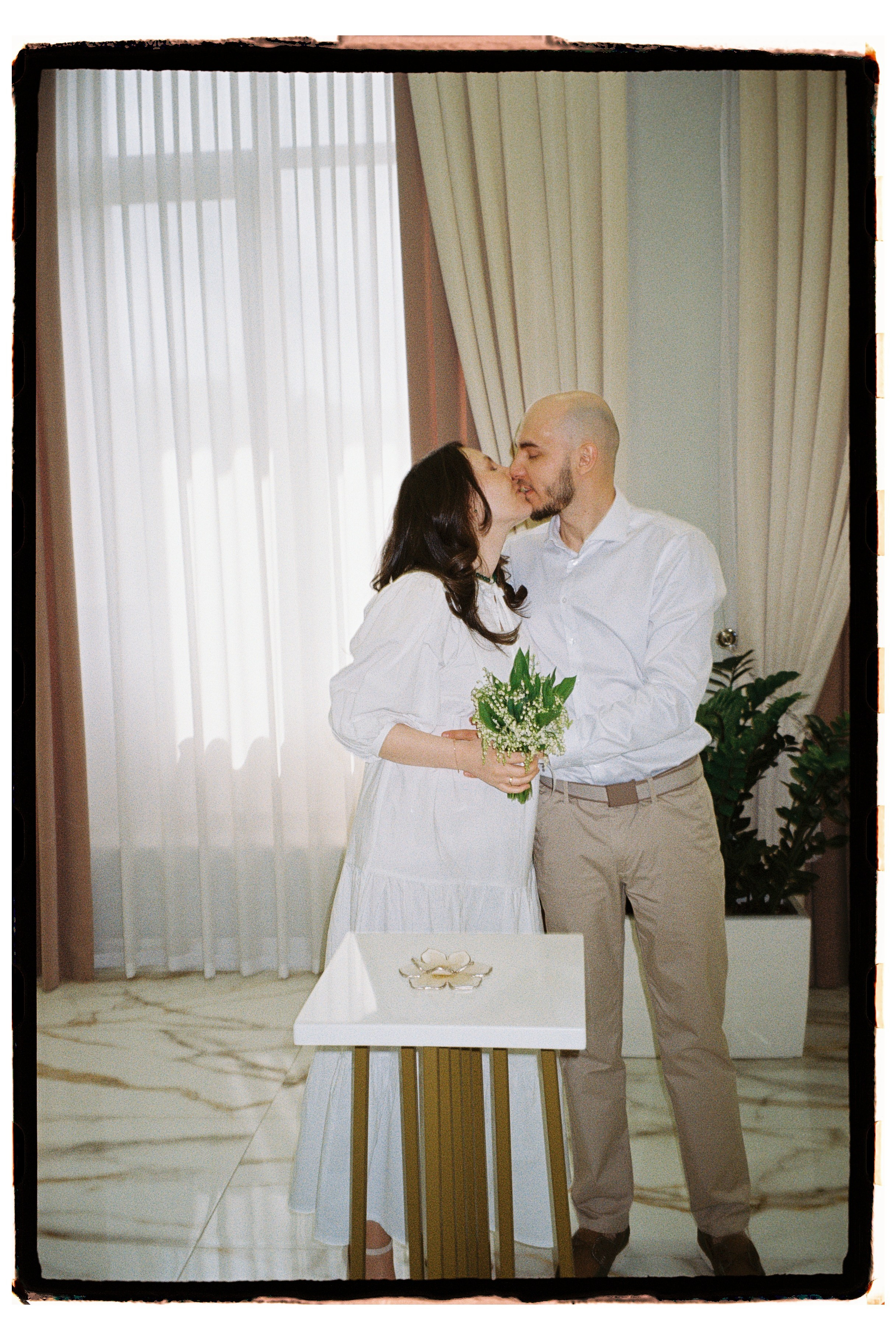 На плёнку (Максим и Алина). Фотограф в Москве — Евгения Прокопенко