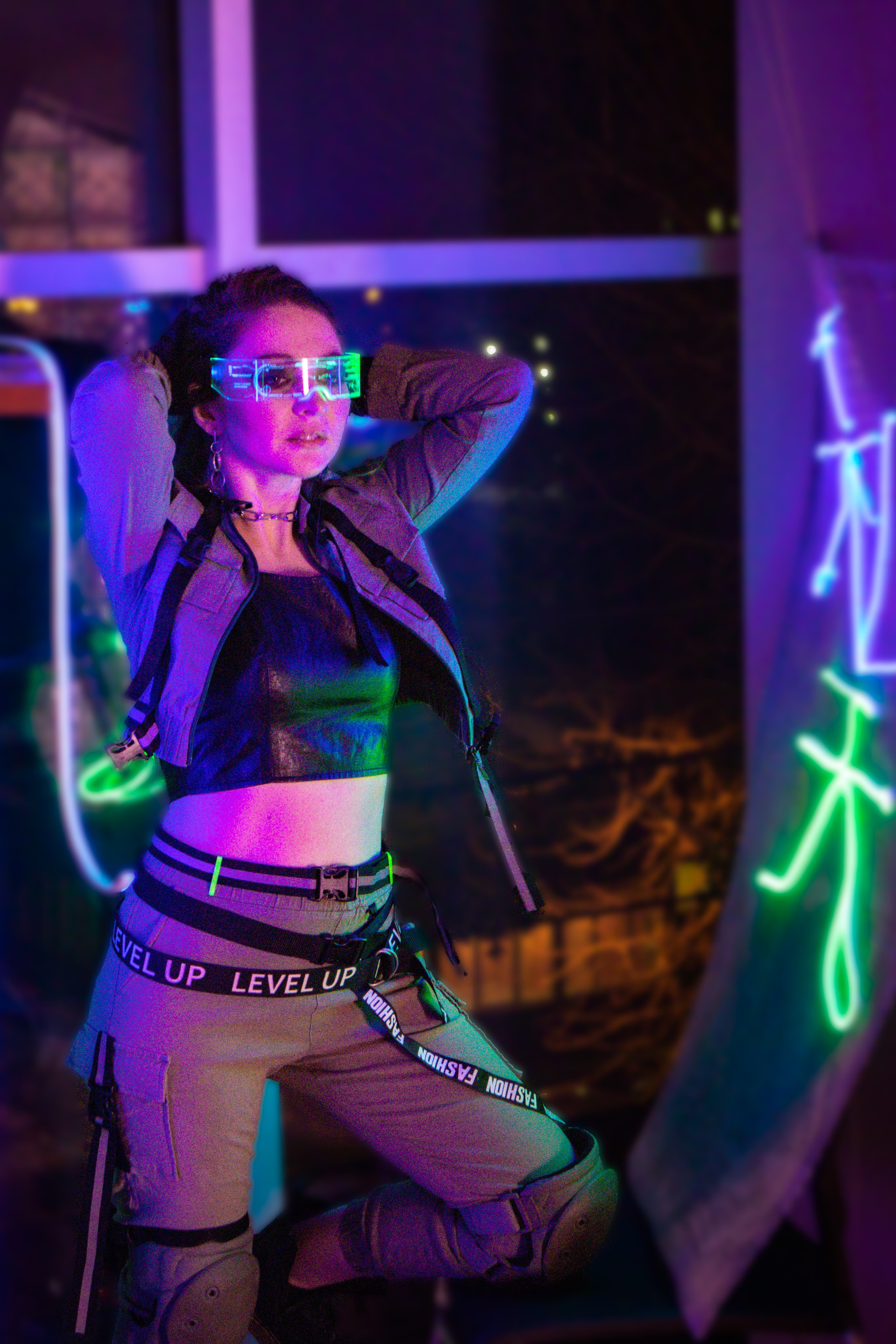 Фотосессия в стиле Киберпанк. Фотограф в Южно-Сахалинске Гусаков Евгений