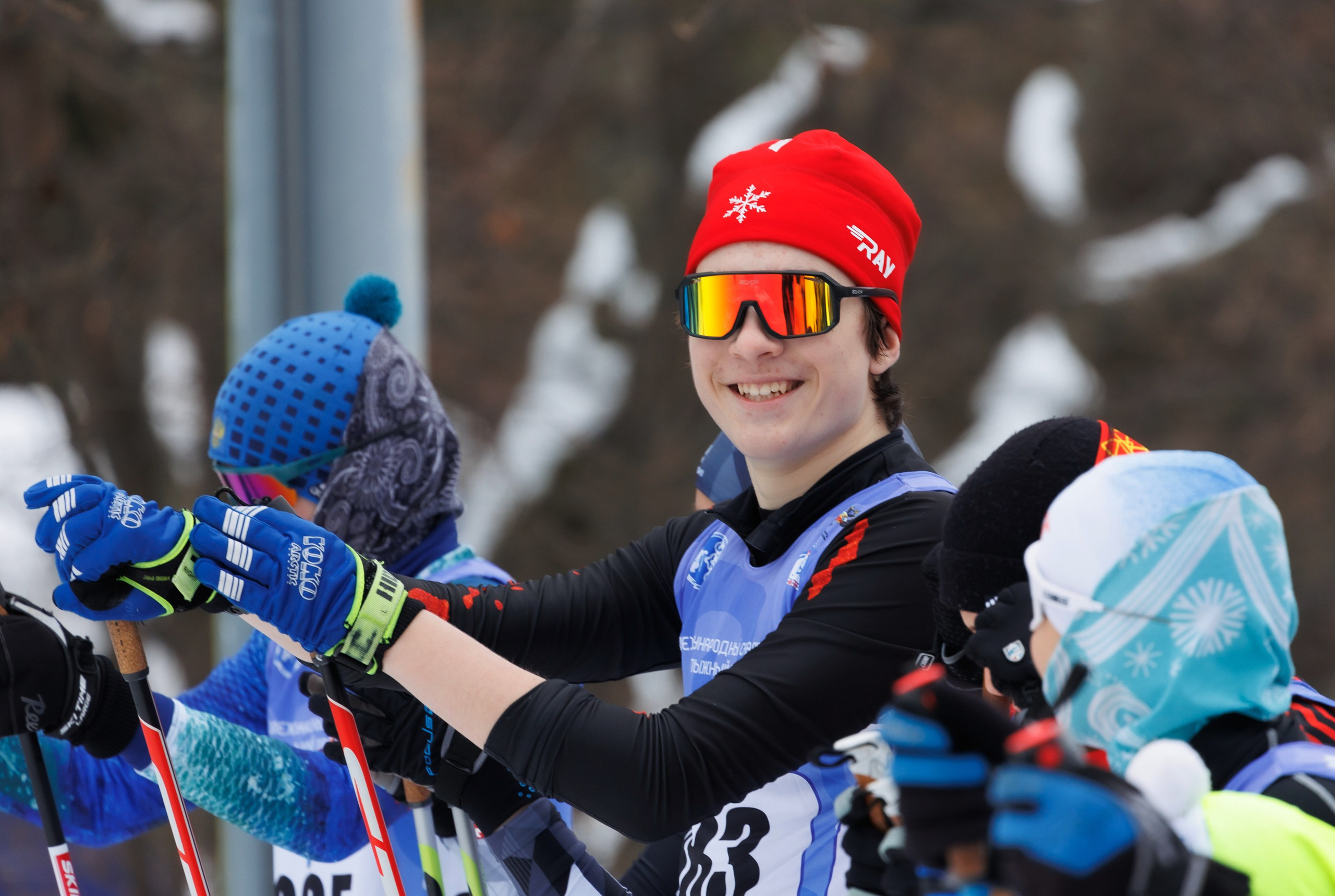 XXVII Сахалинский лыжный марафон. Фотограф Анастасия Зубкова