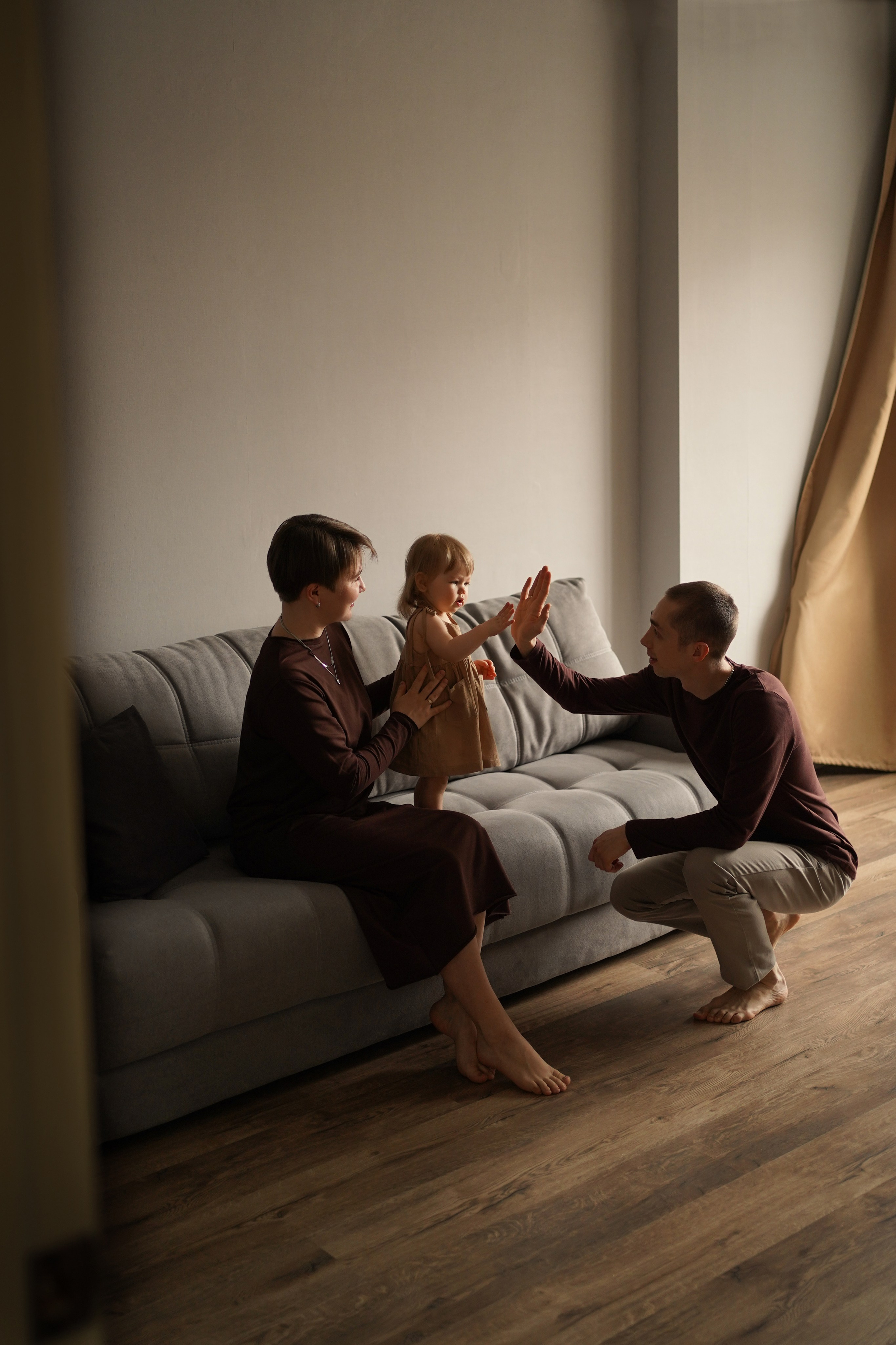 Лида, Максим и Лиза. Семейный фотограф в Северодвинске и Архангельске Наталья Проничева